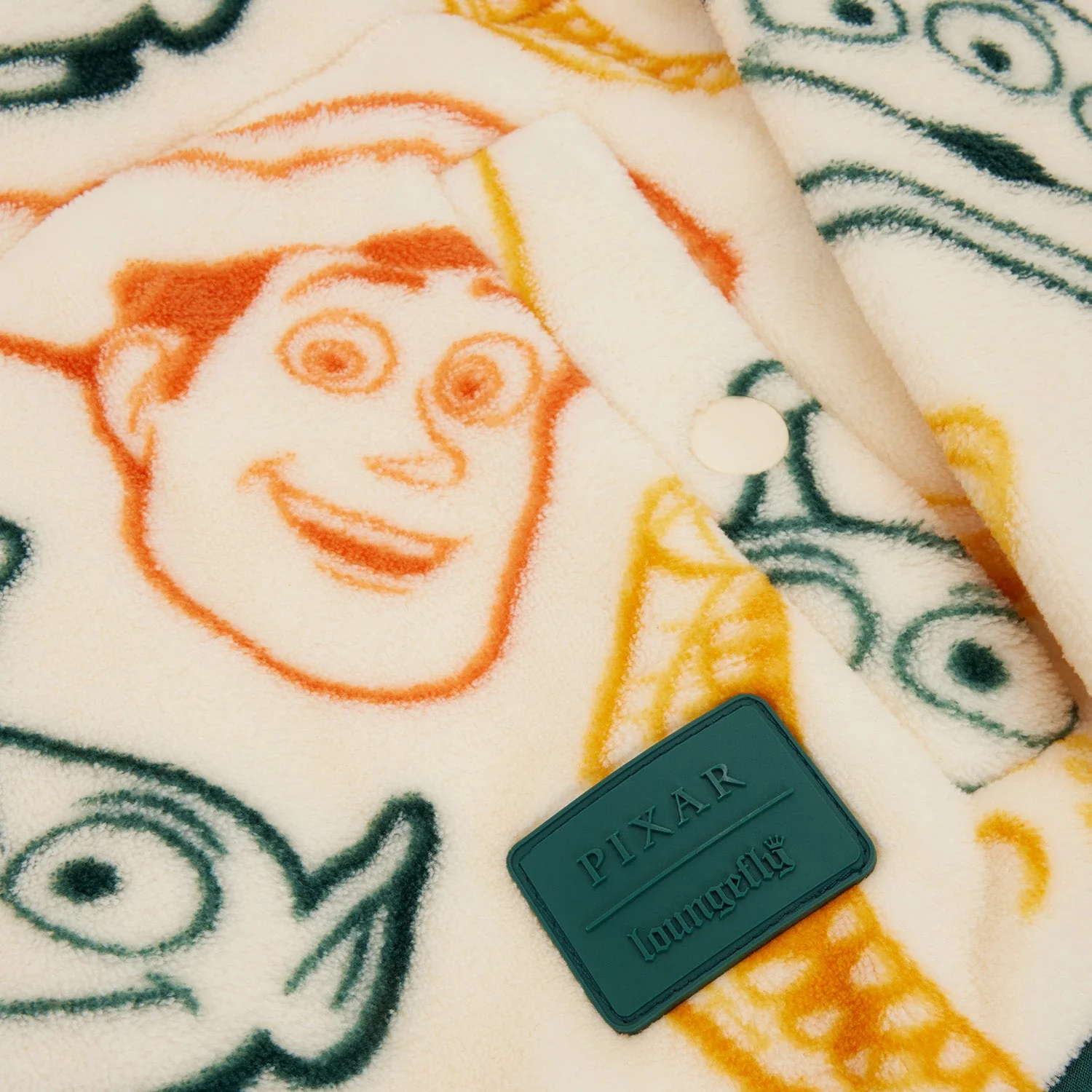 Loungefly x Pixar Toy Story 30th Anniversary Snap Front Jacket - Image 4