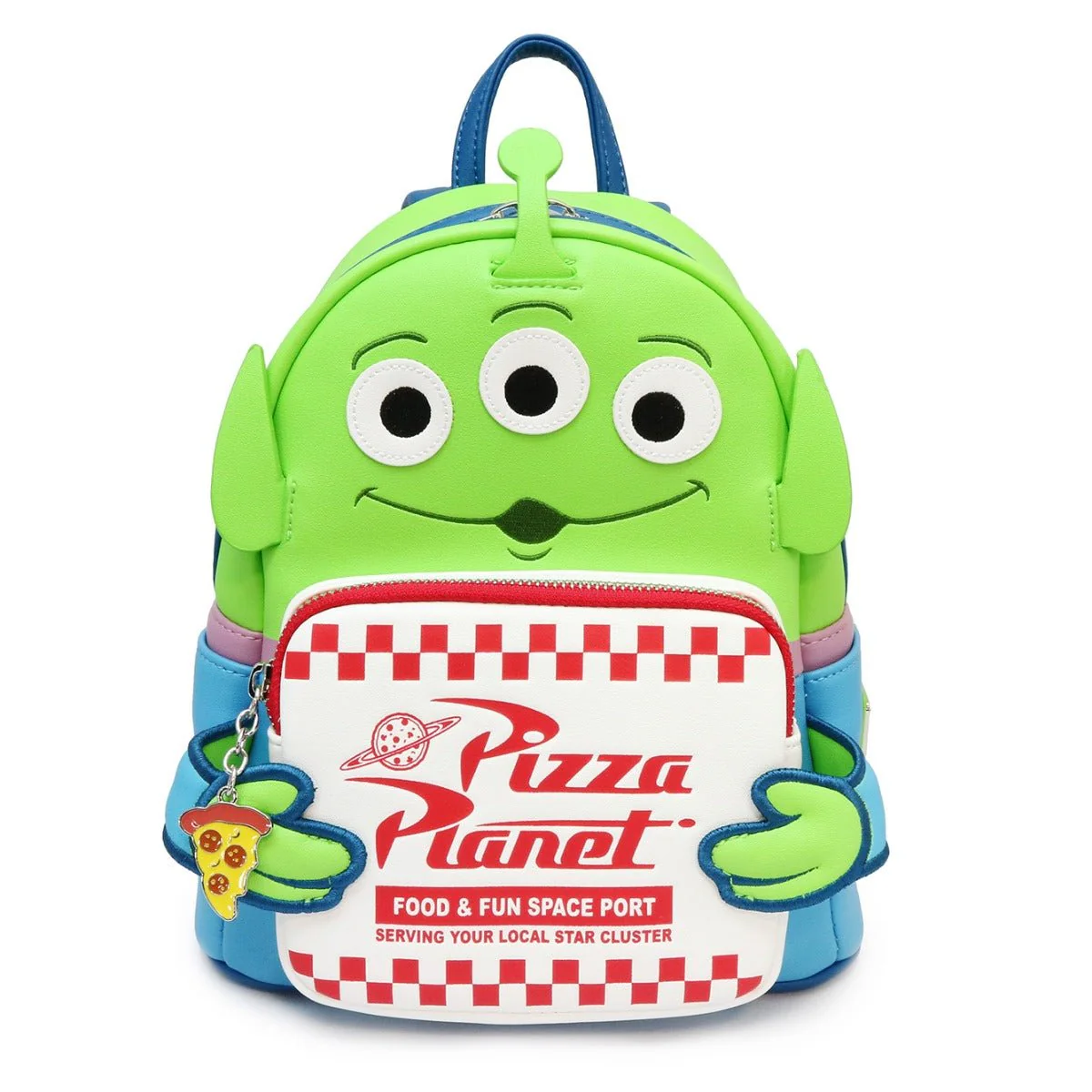 Loungefly x Pixar Toy Story Alien Pizza Box Mini Backpack - Image 2