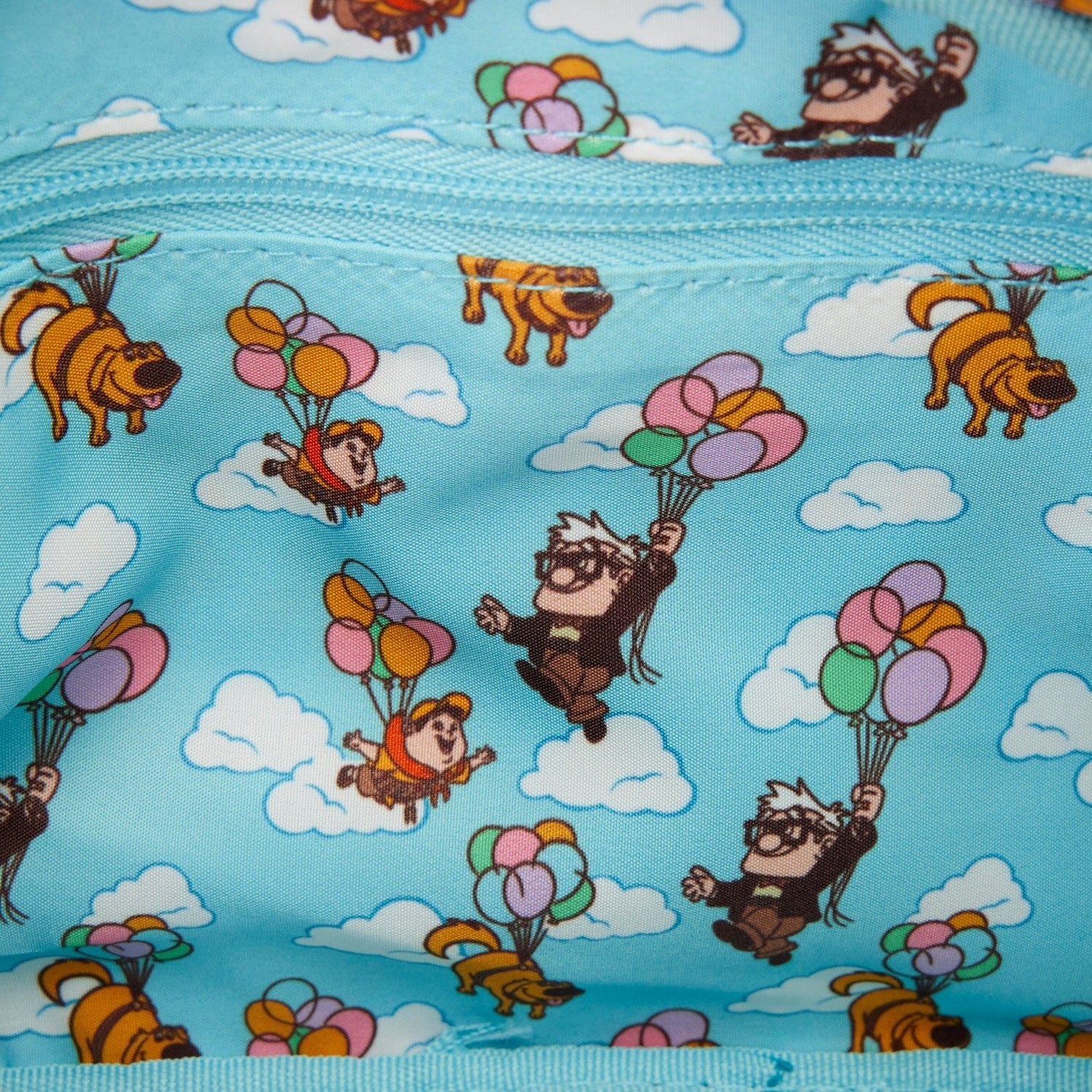 Loungefly x Pixar Up Dug Sling Crossbody Bag With Coin Bag - Image 7