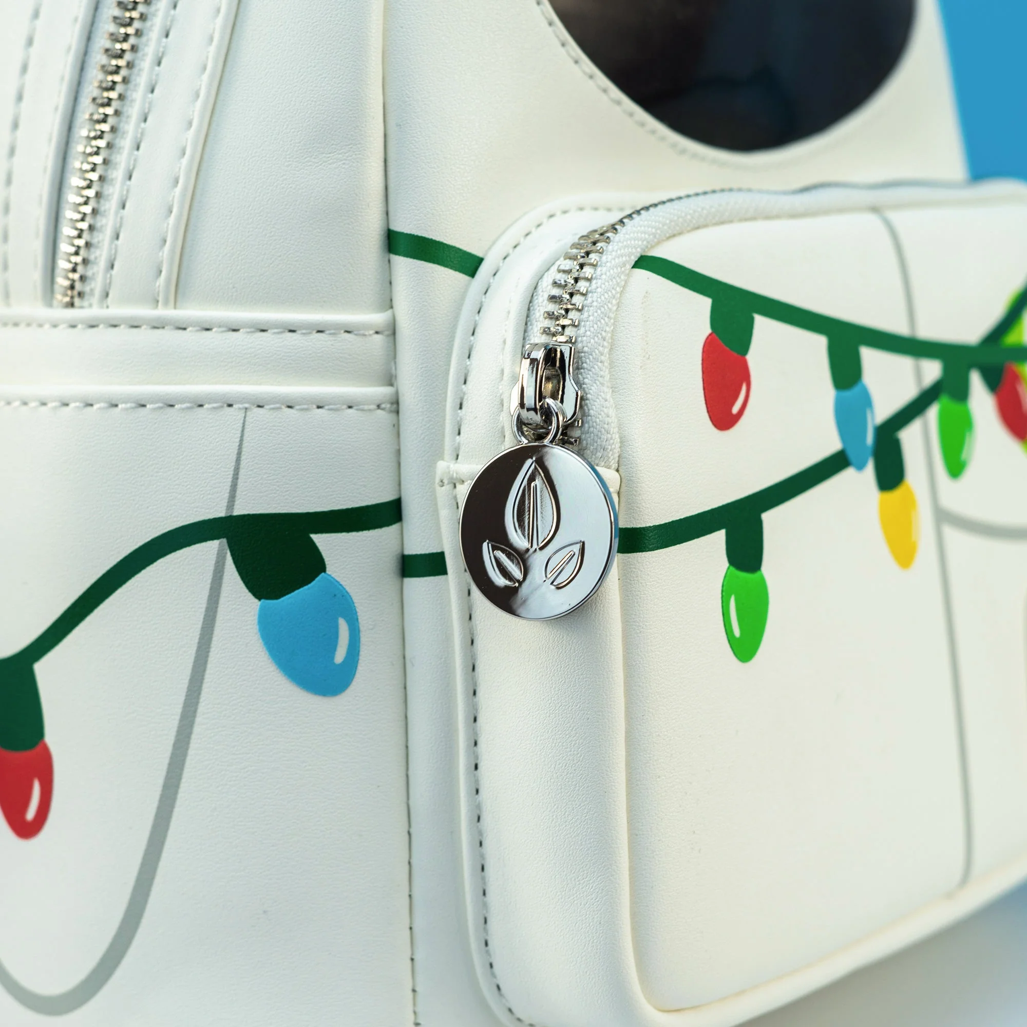 Loungefly x Pixar WALLE Eve Wearing Lights Cosplay Mini Backpack - Image 5