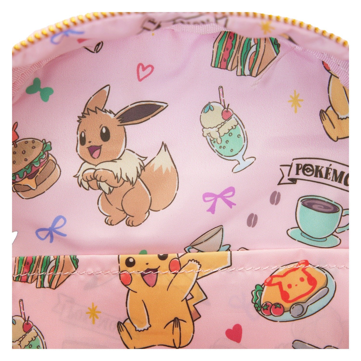 Loungefly x Pokemon Pikachu & Eevee Mini Backpack - Image 6