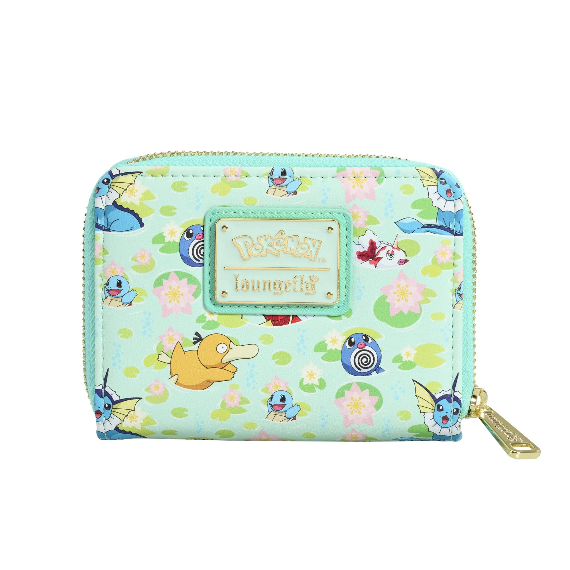Loungefly x Pokemon Water Type Lily Pad AOP Wallet - Image 2