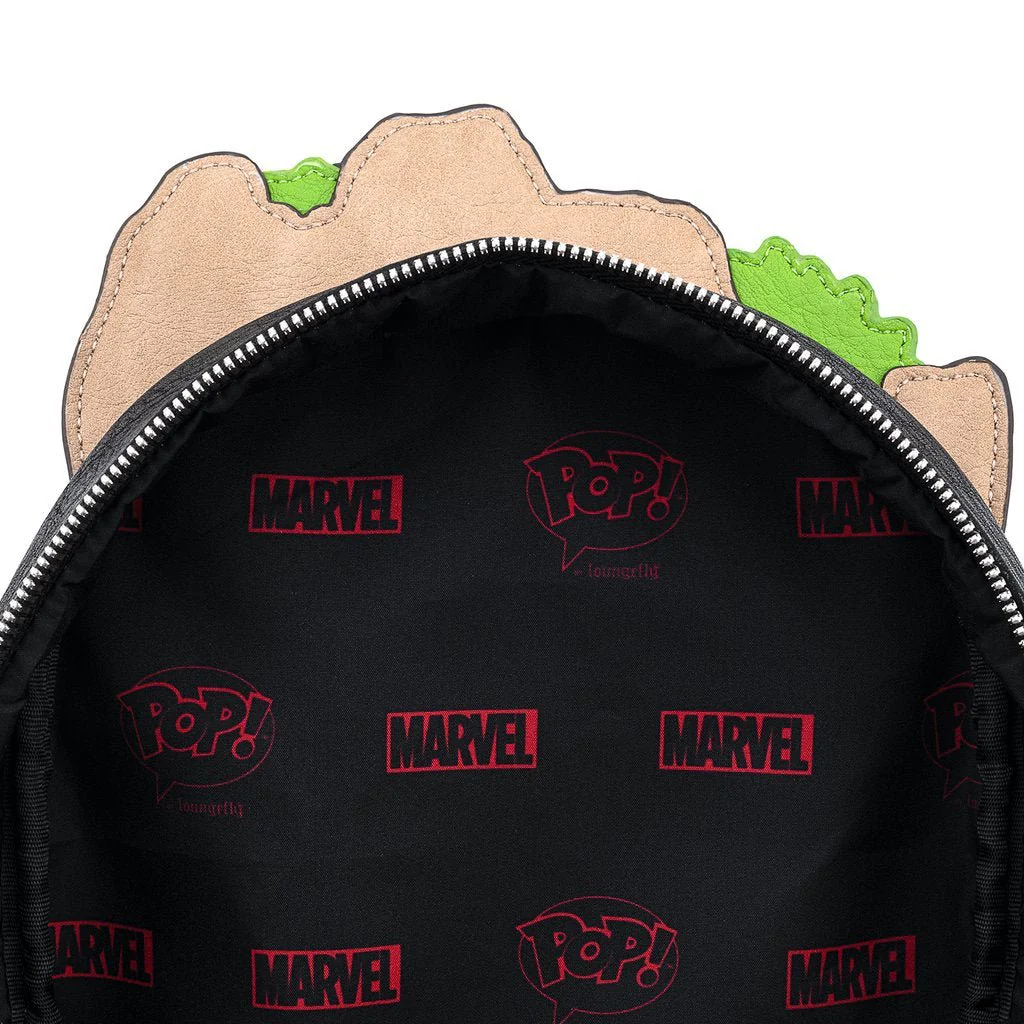 Loungefly x Pop! Marvel GotG Groot & Rocket Mini Backpack - Image 7