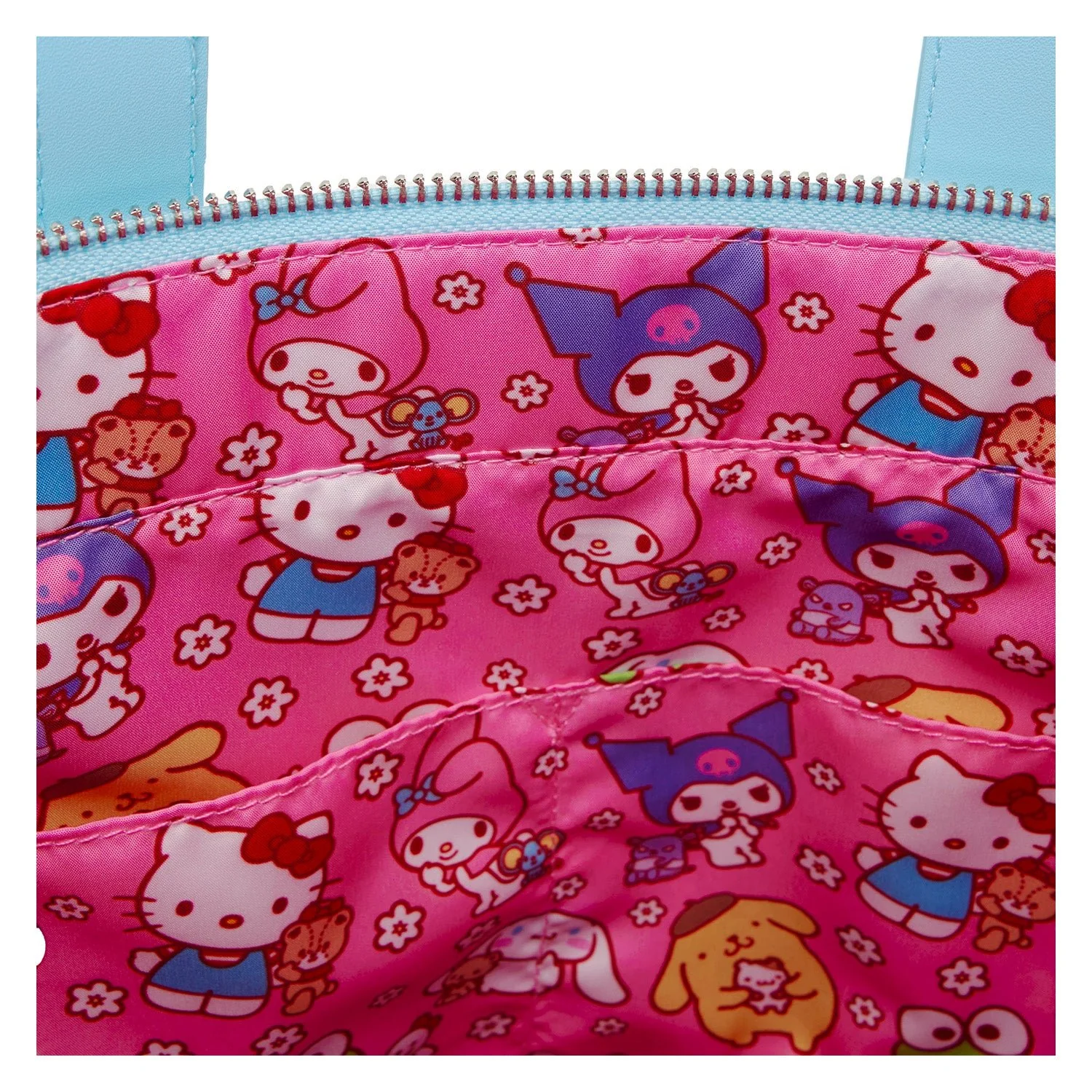 Loungefly x Sanrio Cinnamoroll Sherpa Tote Bag with Coin Bag - Image 10