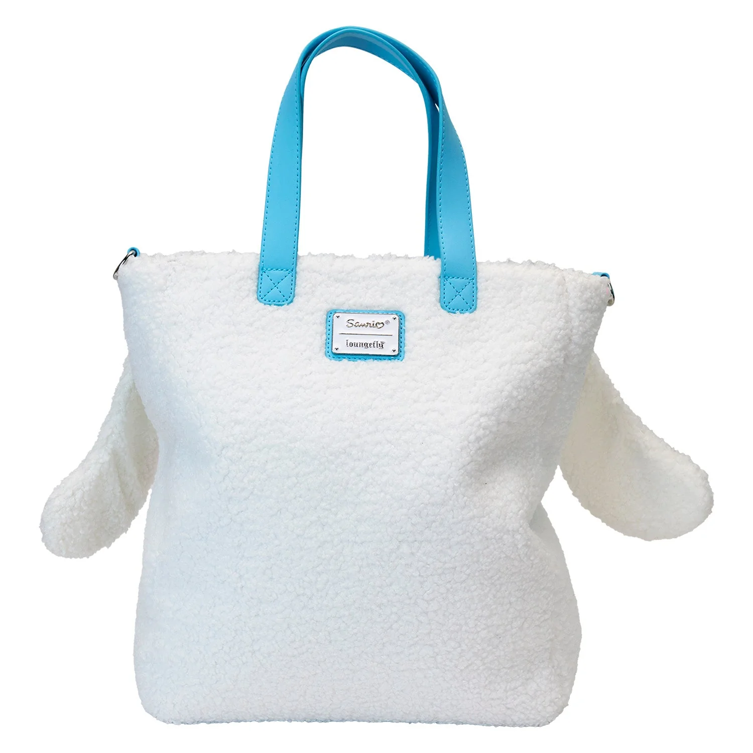 Loungefly x Sanrio Cinnamoroll Sherpa Tote Bag with Coin Bag - Image 6