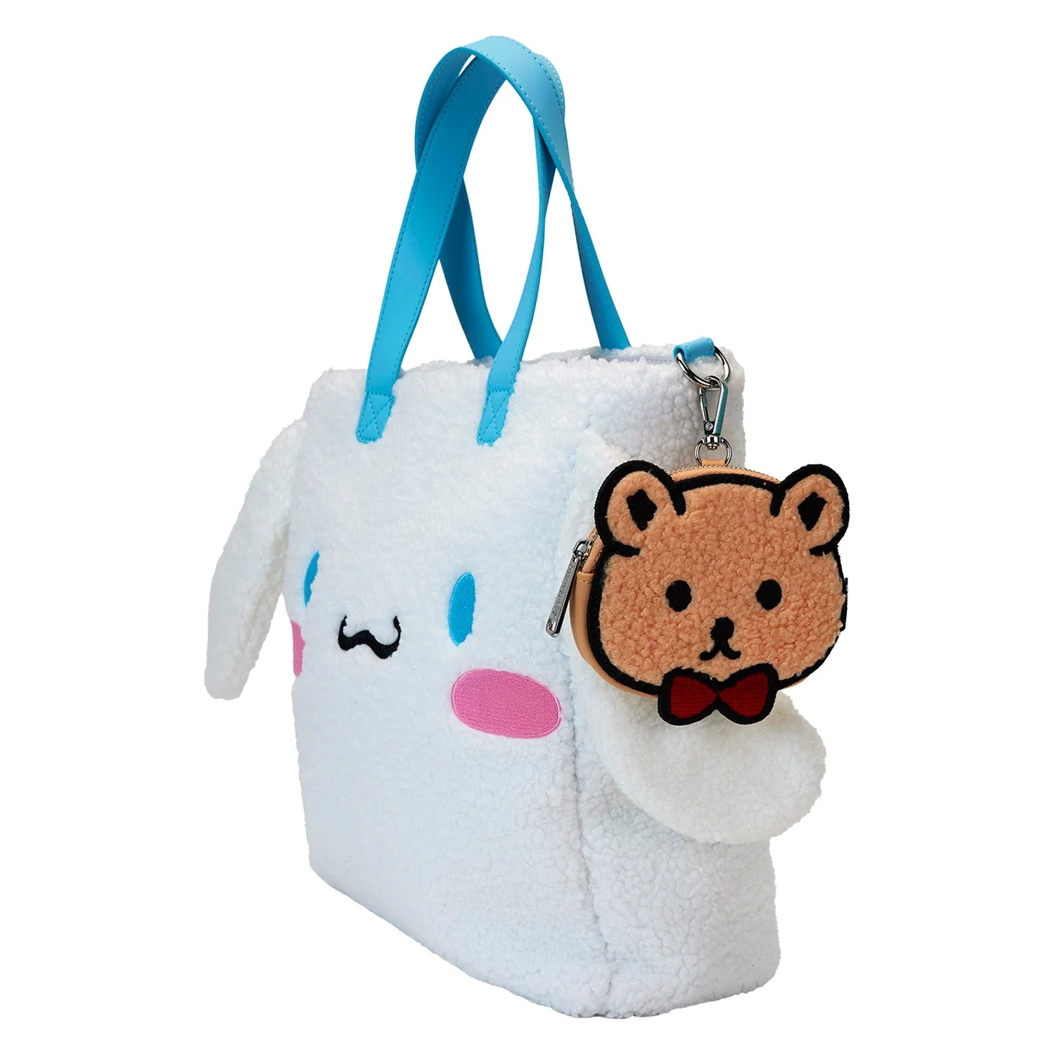 Loungefly x Sanrio Cinnamoroll Sherpa Tote Bag with Coin Bag - Image 7
