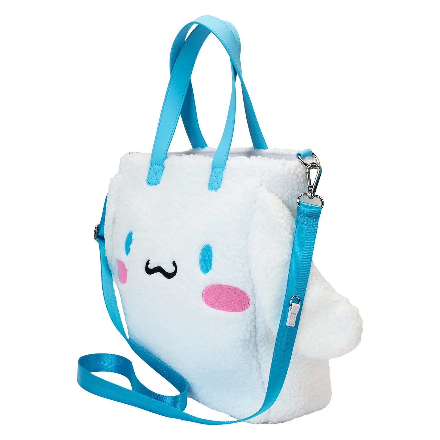 Loungefly x Sanrio Cinnamoroll Sherpa Tote Bag with Coin Bag - Image 8