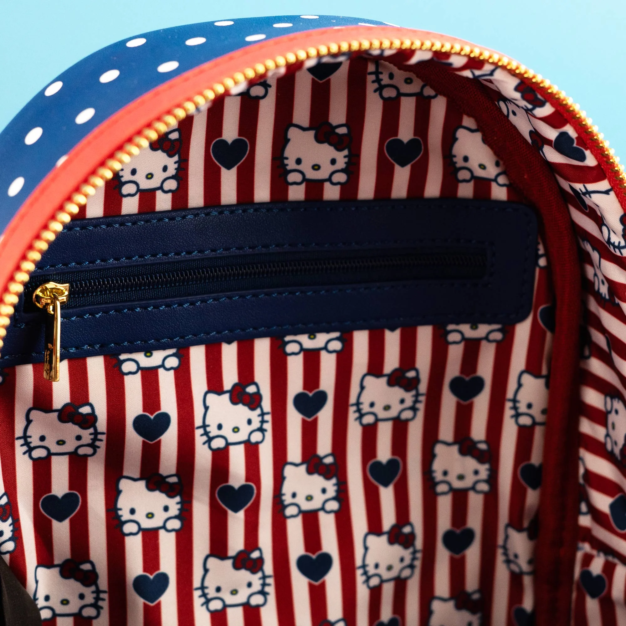Loungefly x Sanrio Hello Kitty Americana Mini Backpack - Image 4