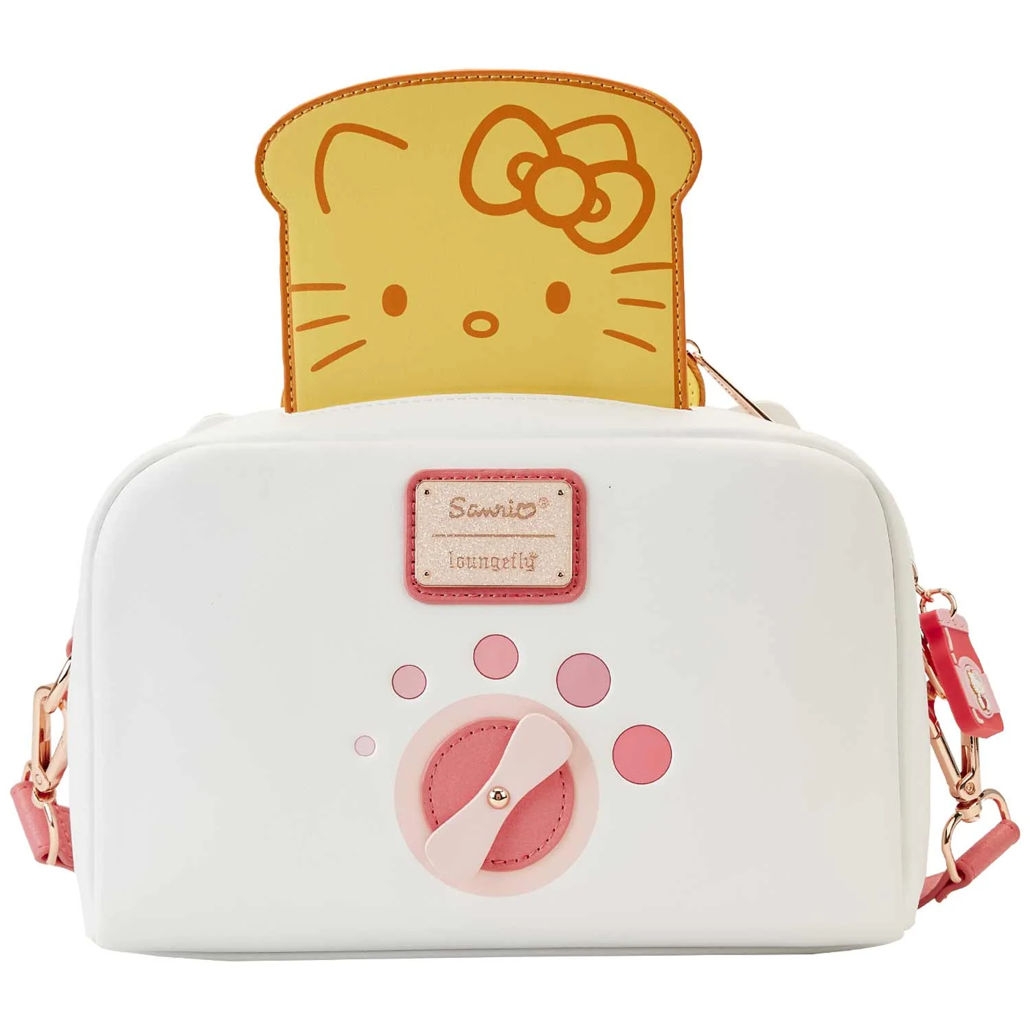 Loungefly x Sanrio Hello Kitty Breakfast Toaster Crossbody Bag - Image 6