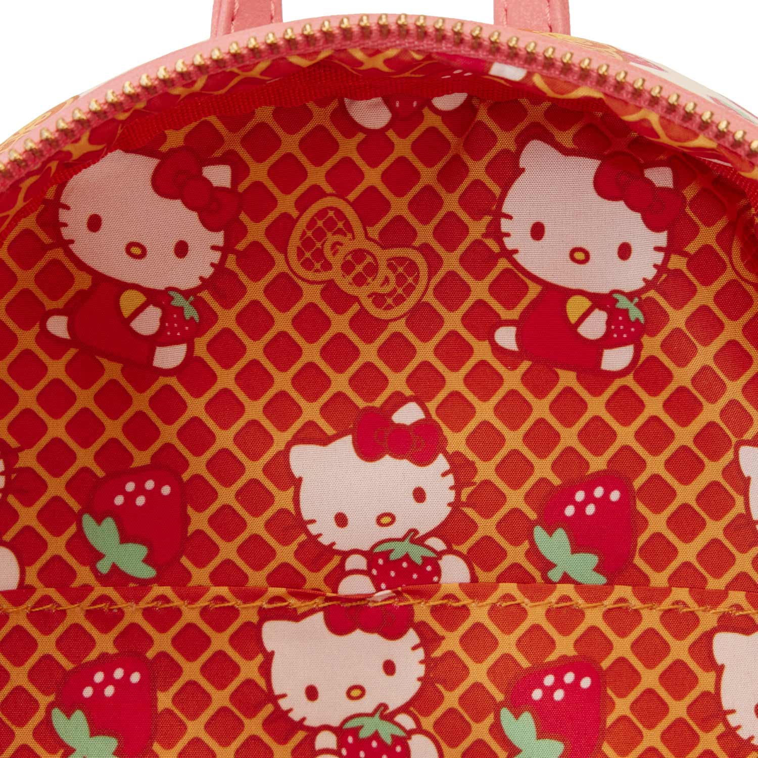 Loungefly x Sanrio Hello Kitty Breakfast Waffle Mini Backpack - Image 5