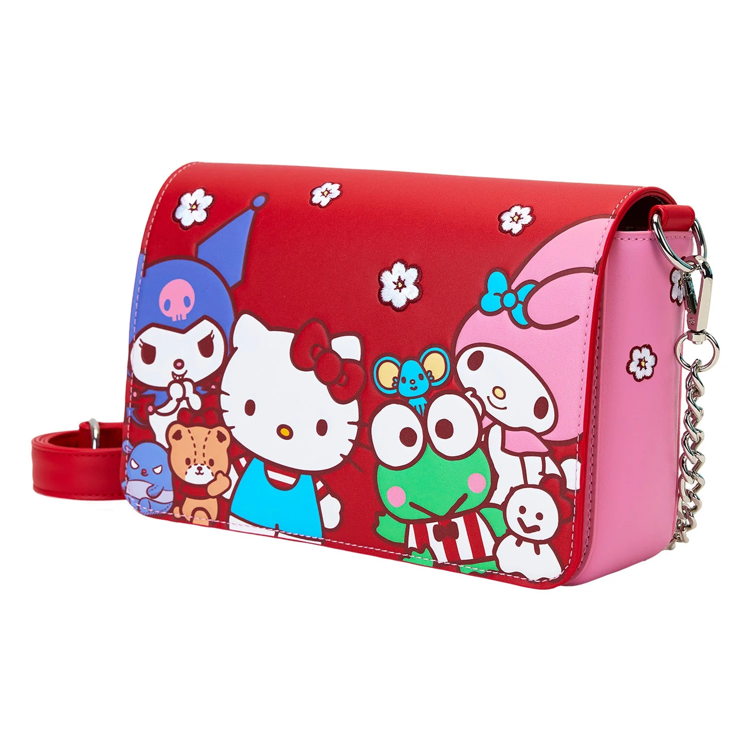 Loungefly x Sanrio Hello Kitty & Friends Colour Block Crossbody Bag - Image 2