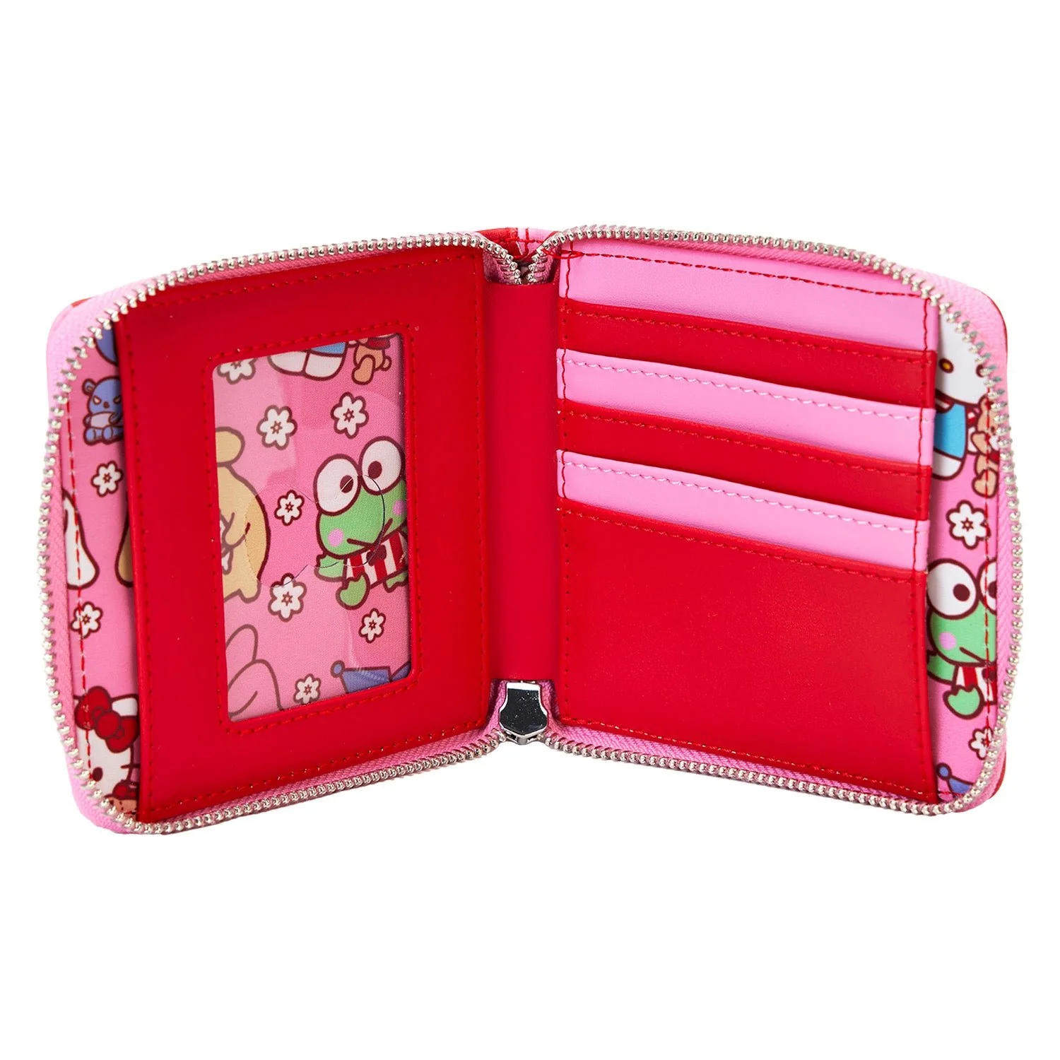 Loungefly x Sanrio Hello Kitty & Friends Colour Block Zip Around Wallet - Image 5