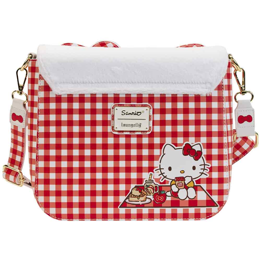 Loungefly x Sanrio Hello Kitty Gingham Cosplay Crossbody Bag - Image 2