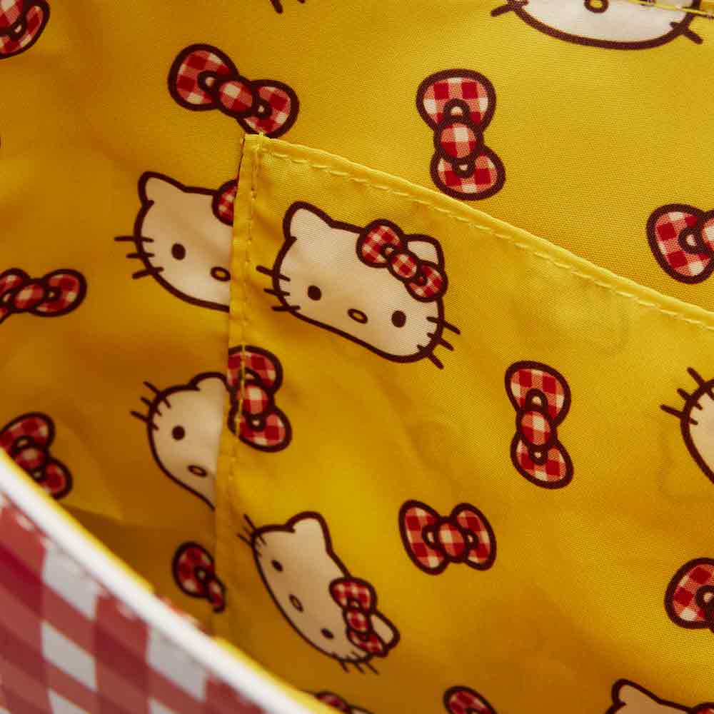 Loungefly x Sanrio Hello Kitty Gingham Cosplay Crossbody Bag - Image 5