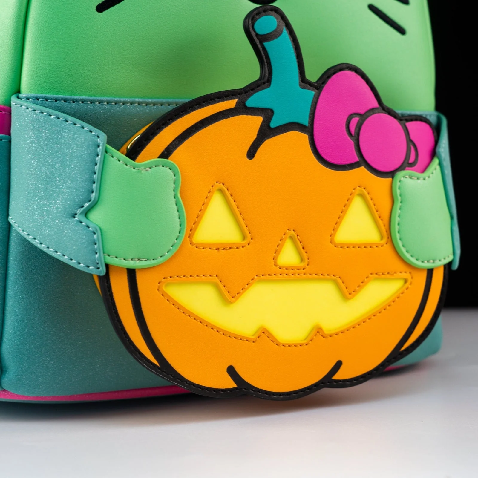 Loungefly x Sanrio Hello Kitty Zombie Pumpkin Cosplay Mini Backpack - Image 2