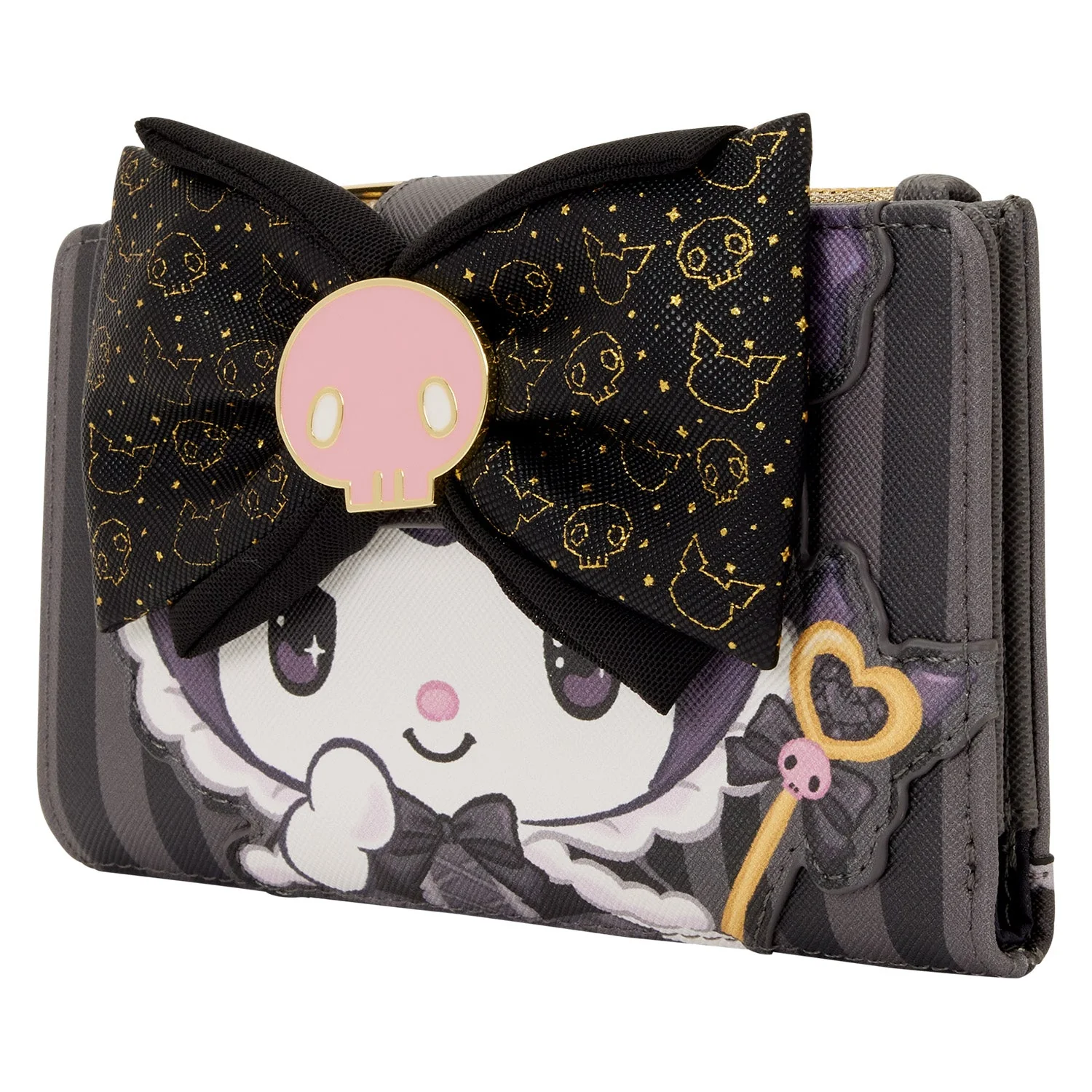 Loungefly x Sanrio Kuromi 20th Anniversary Bi-Fold Wallet - Image 2