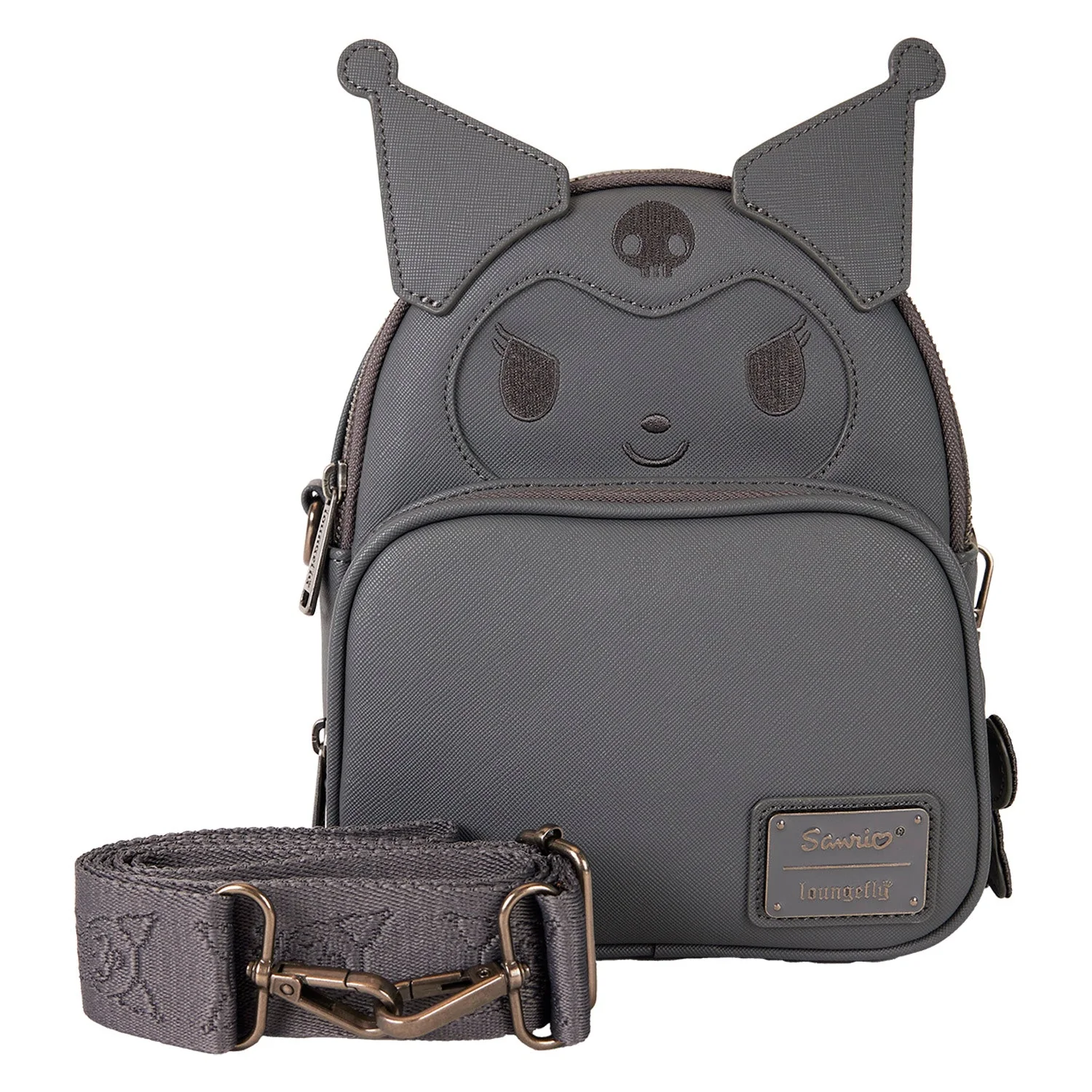 Loungefly x Sanrio Kuromi Convertible Mini Backback - Image 7