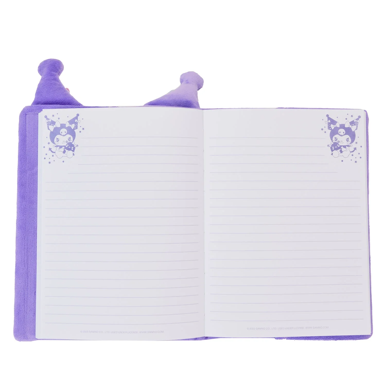 Loungefly x Sanrio Kuromi Plush Journal - Image 5