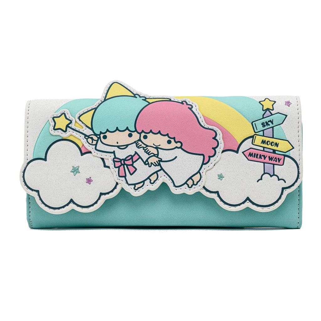 Loungefly x Sanrio Little Twin Stars Rainbow Purse - Image 3