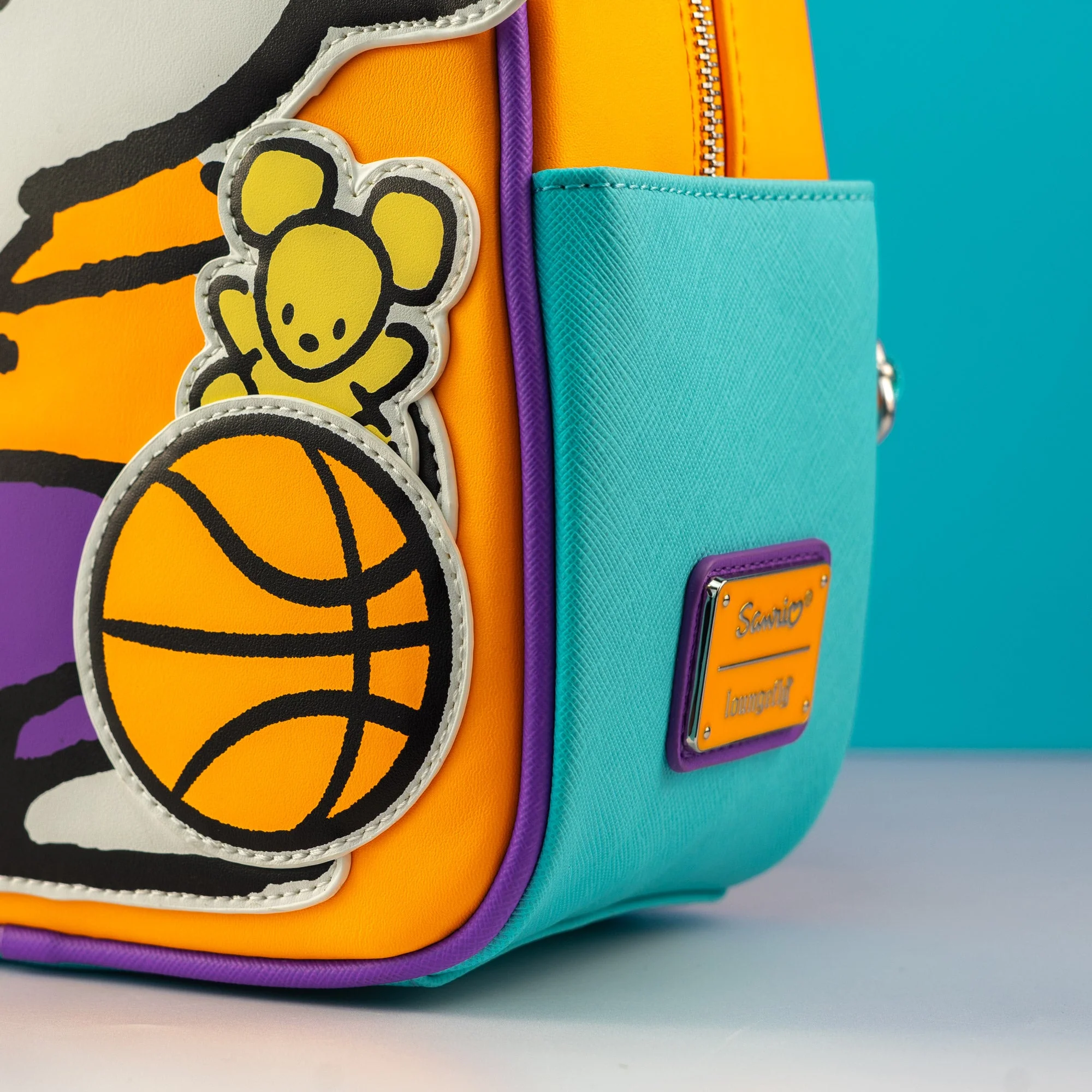 Loungefly x Sanrio Pochacco Blue Cap Cosplay Mini Backpack - Image 3