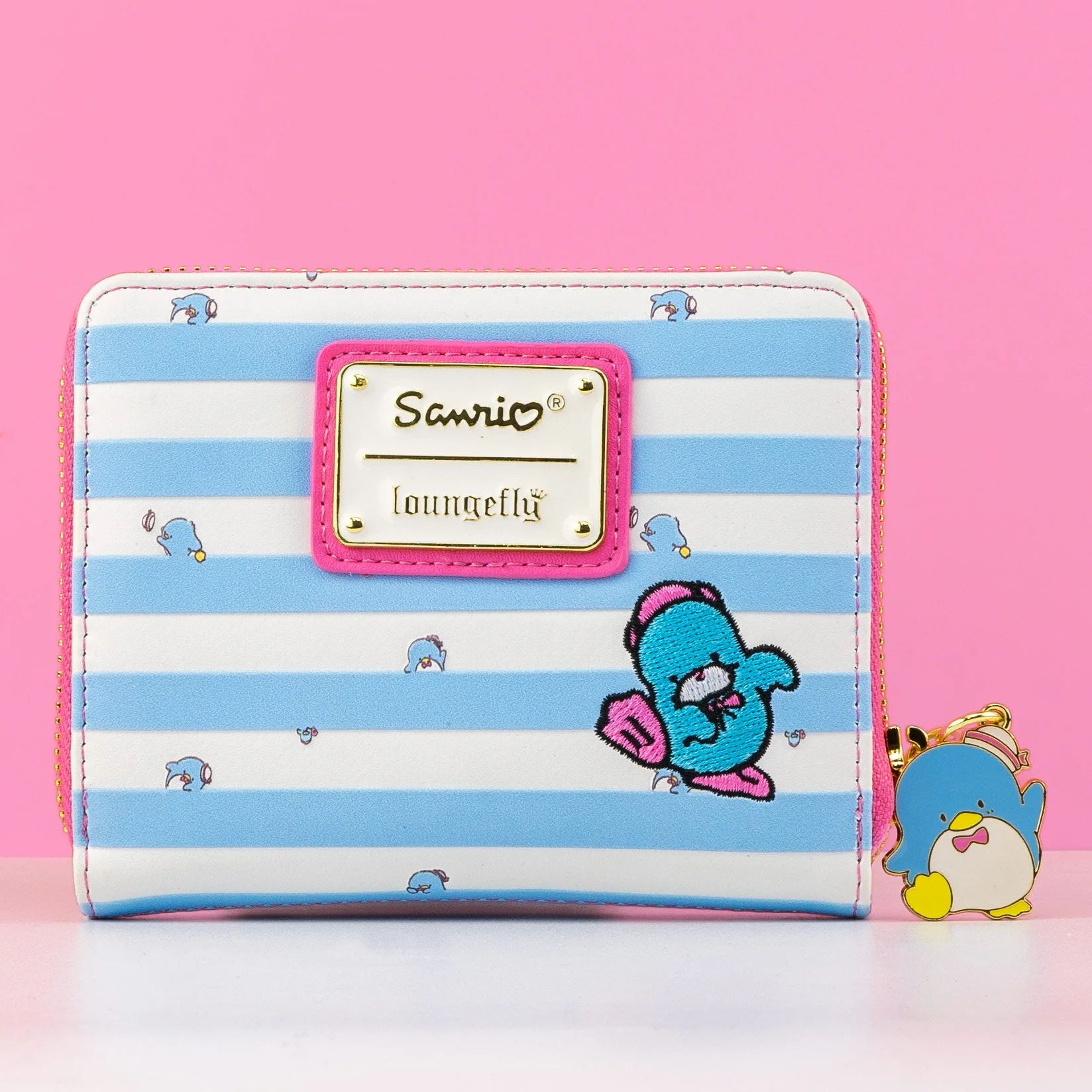 Loungefly x Sanrio Tuxedo Sam Striped Purse - Image 2