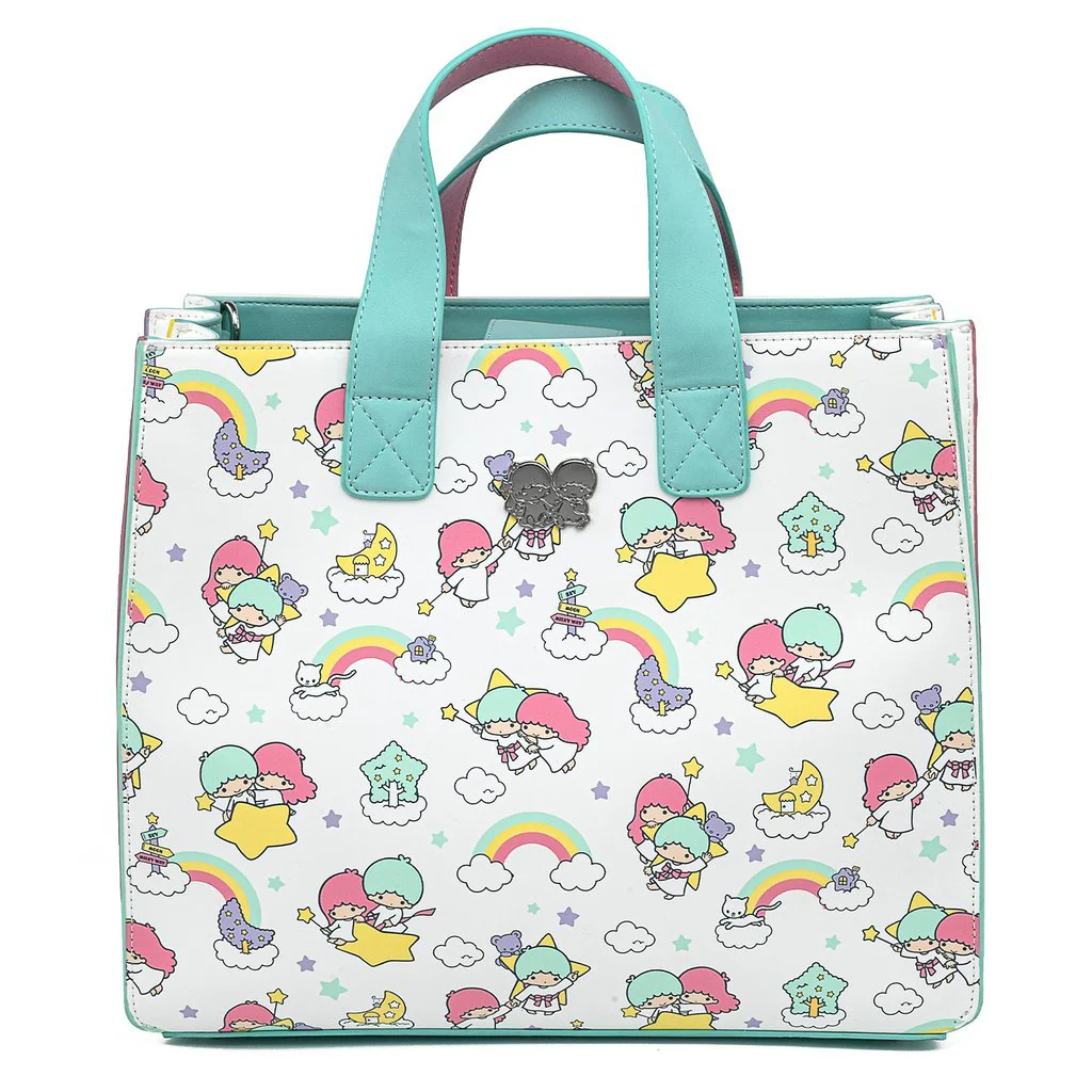 Loungefly x Sanrio Twin Stars Rainbow Handbag - Image 3