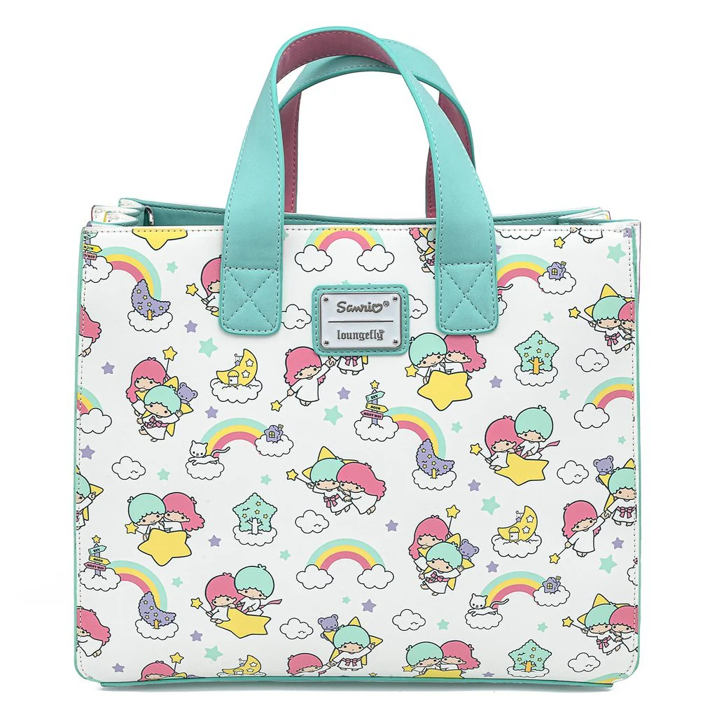 Loungefly x Sanrio Twin Stars Rainbow Handbag - Image 4