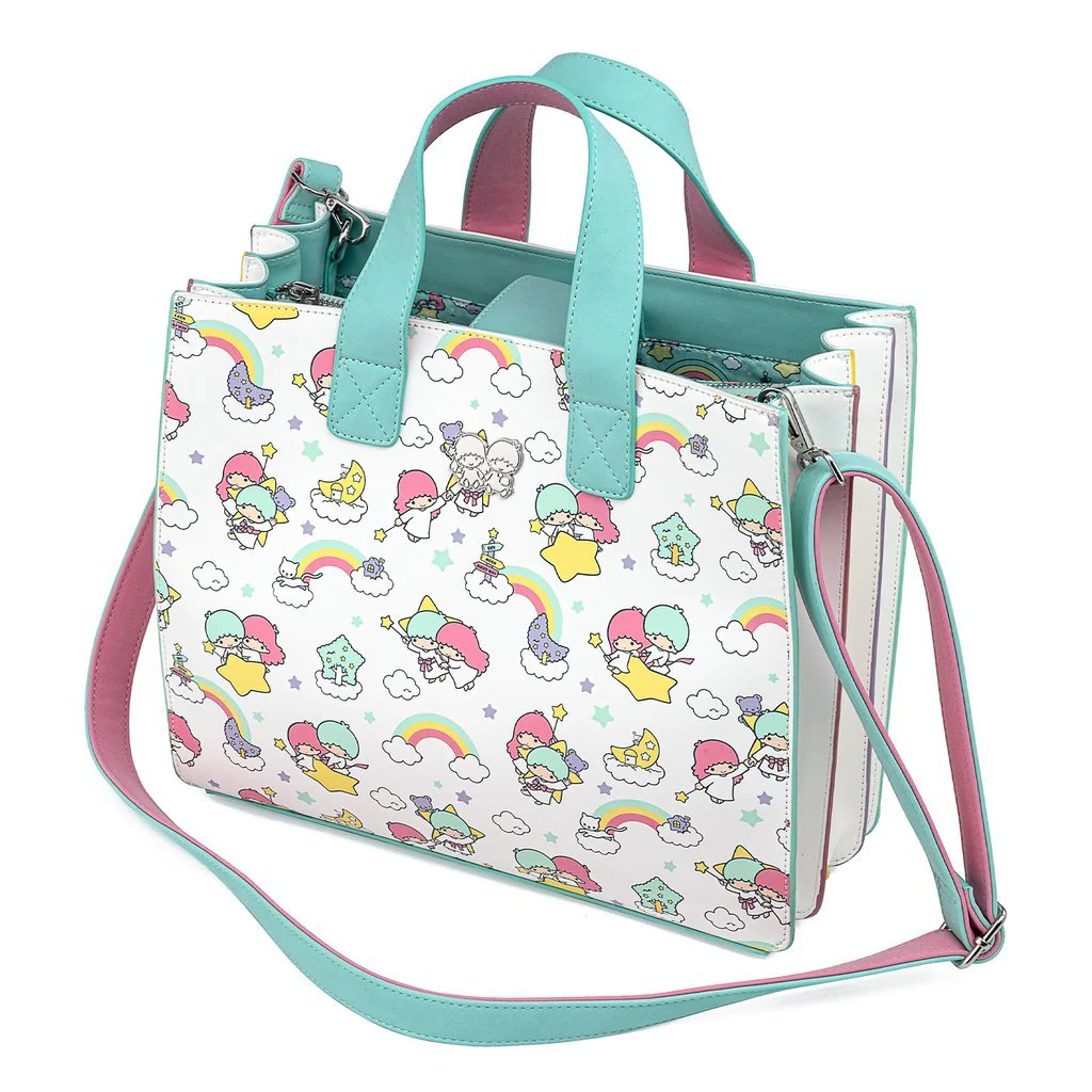 Loungefly x Sanrio Twin Stars Rainbow Handbag - Image 5