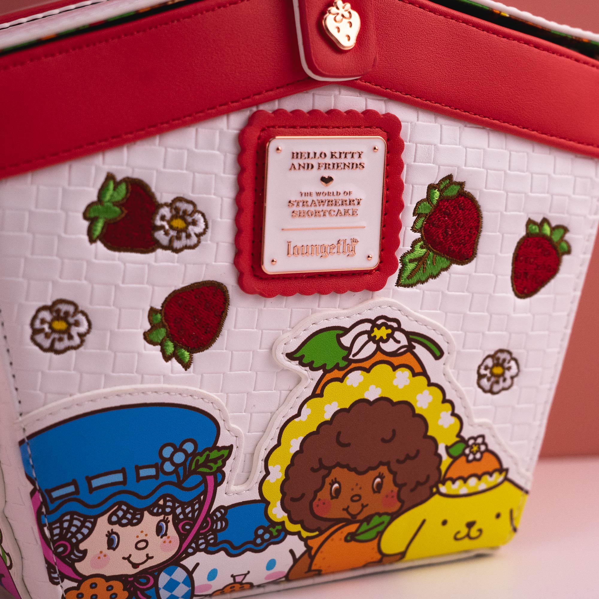 Loungefly x Sanrio x Strawberry Shortcake Figural Picnic Basket Crossbody Bag - Image 5