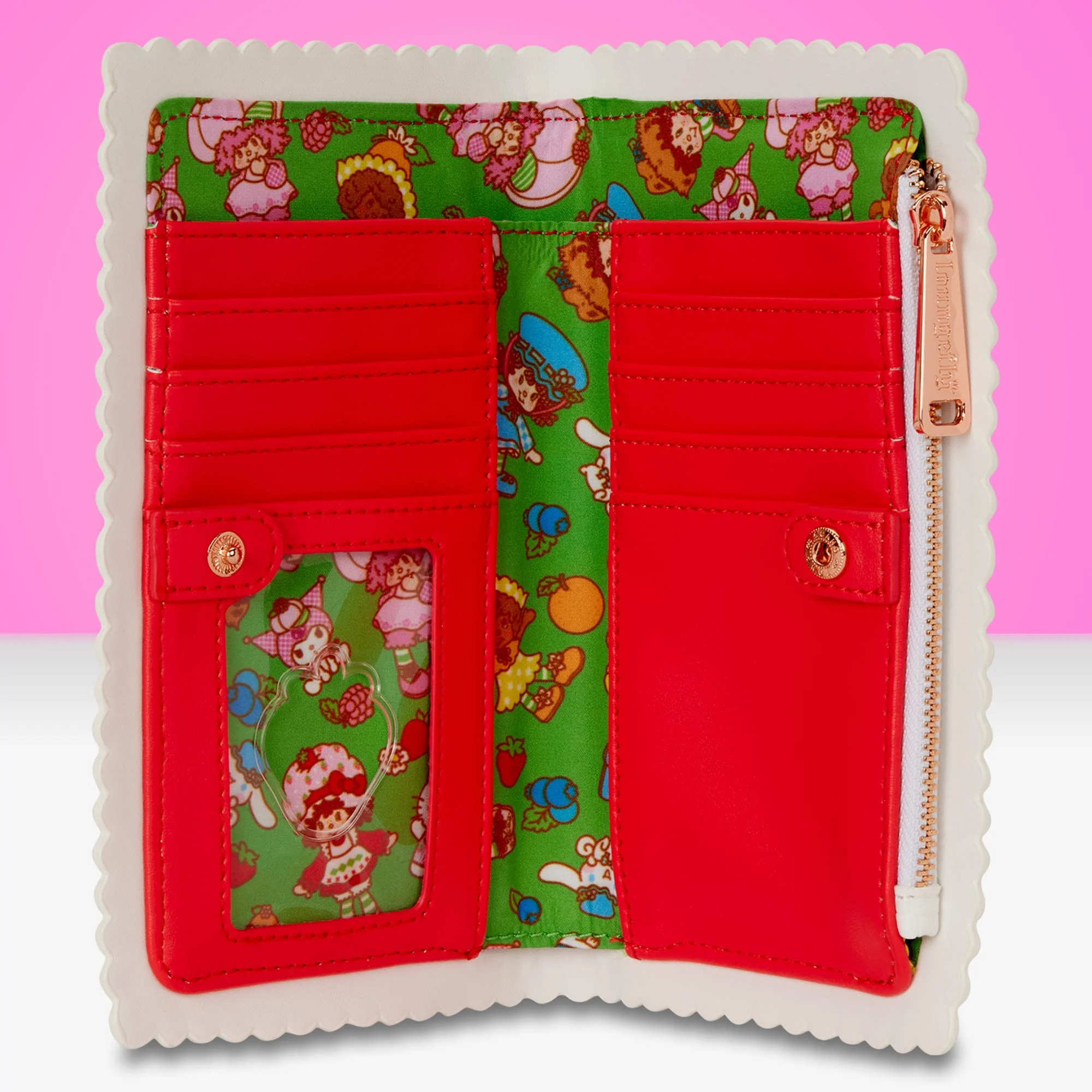 Loungefly x Sanrio x Strawberry Shortcake Flap Wallet - Image 4