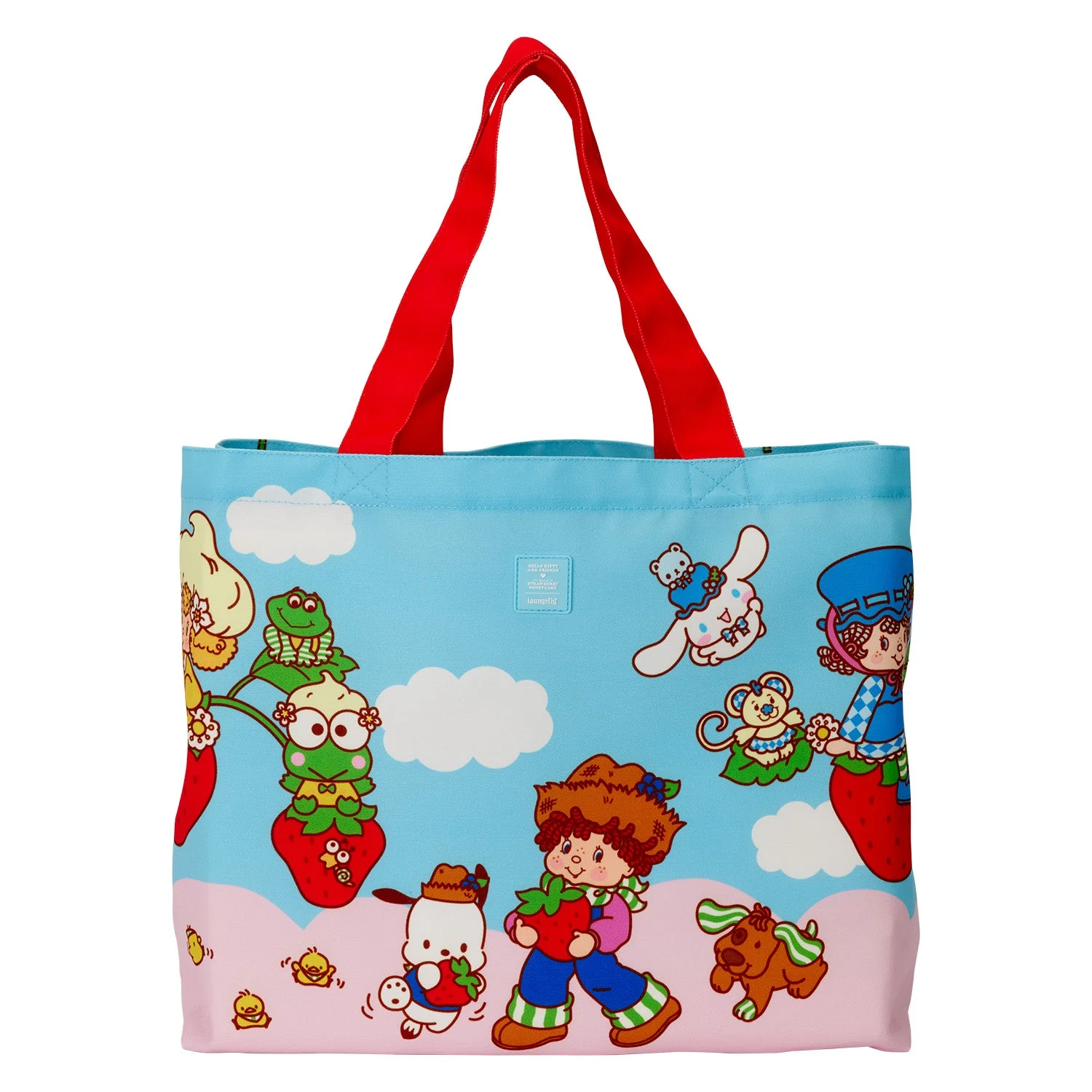 Loungefly x Sanrio x Strawberry Shortcake Oversize Canvas Tote Bag - Image 4
