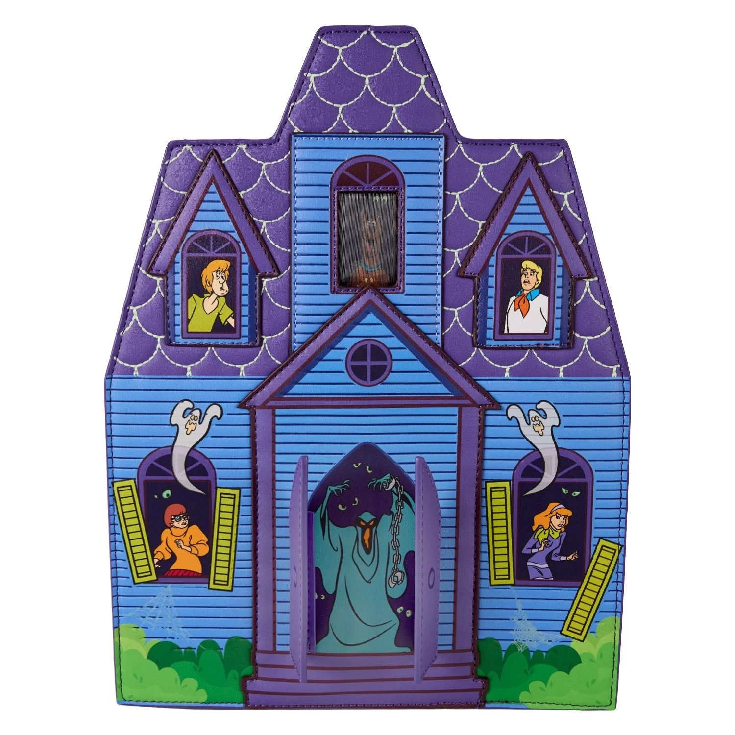Loungefly x Scooby-Doo Glow in the Dark Haunted Mansion Mini Backpack - Image 2
