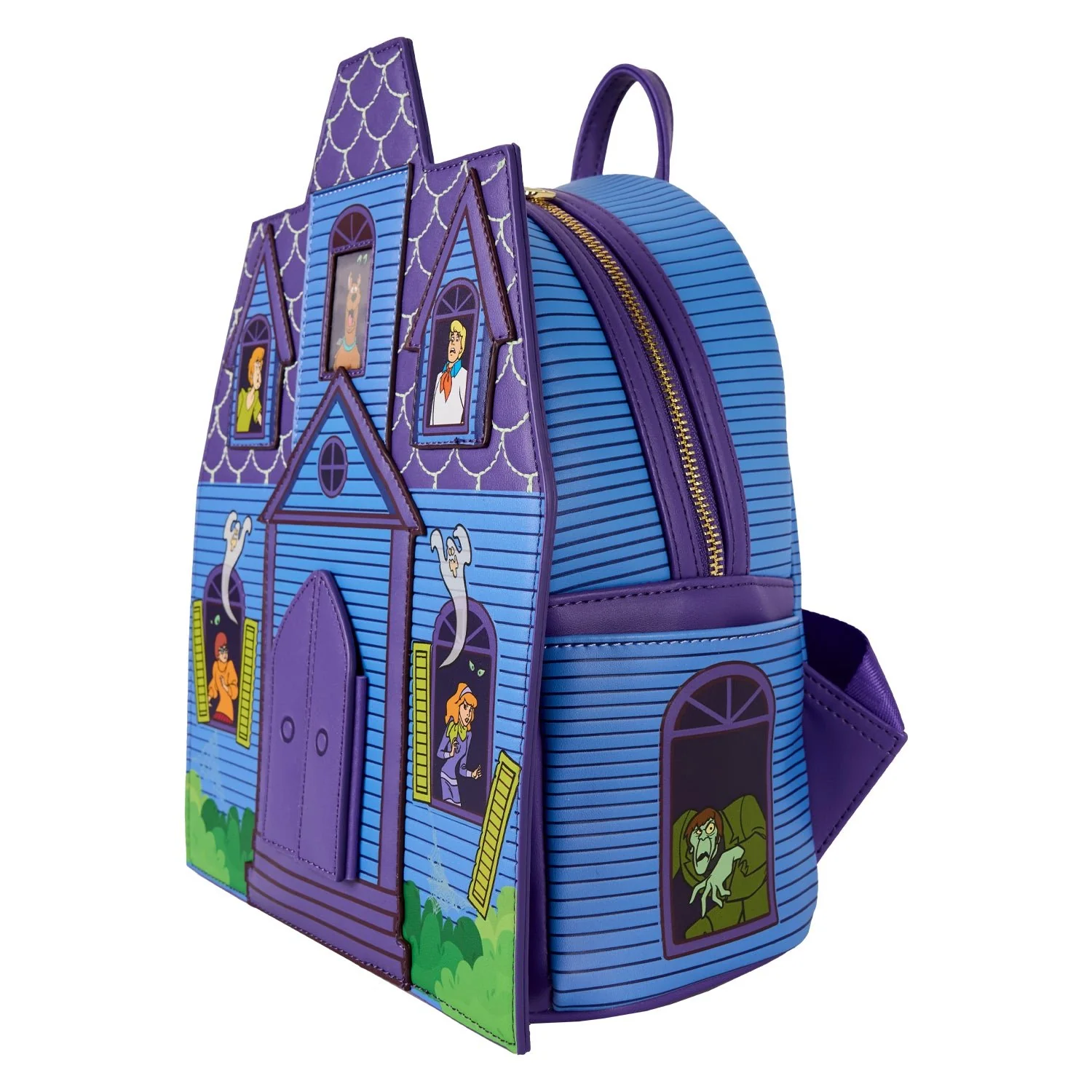 Loungefly x Scooby-Doo Glow in the Dark Haunted Mansion Mini Backpack - Image 3