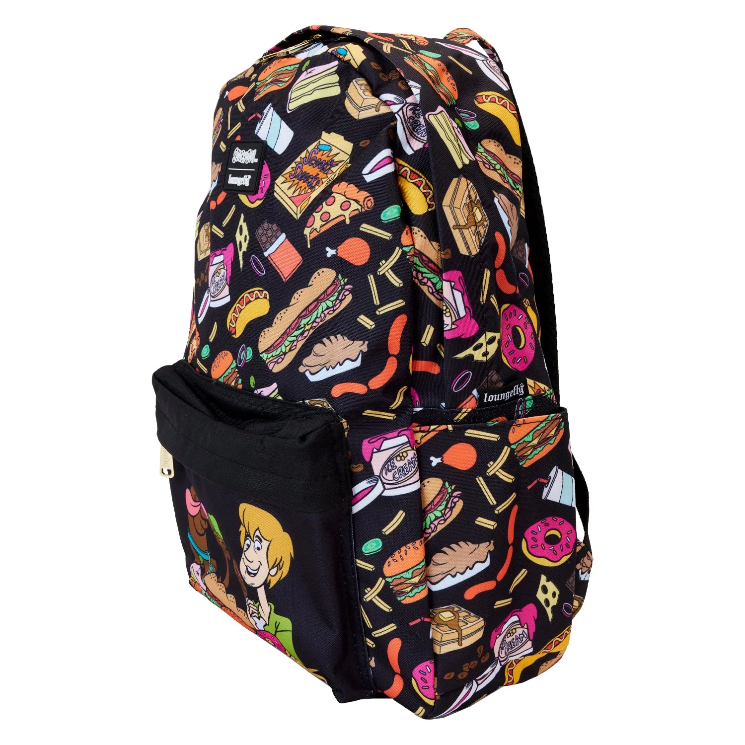 Loungefly x Scooby Doo Munchies AOP Full Size Nylon Backpack - Image 2