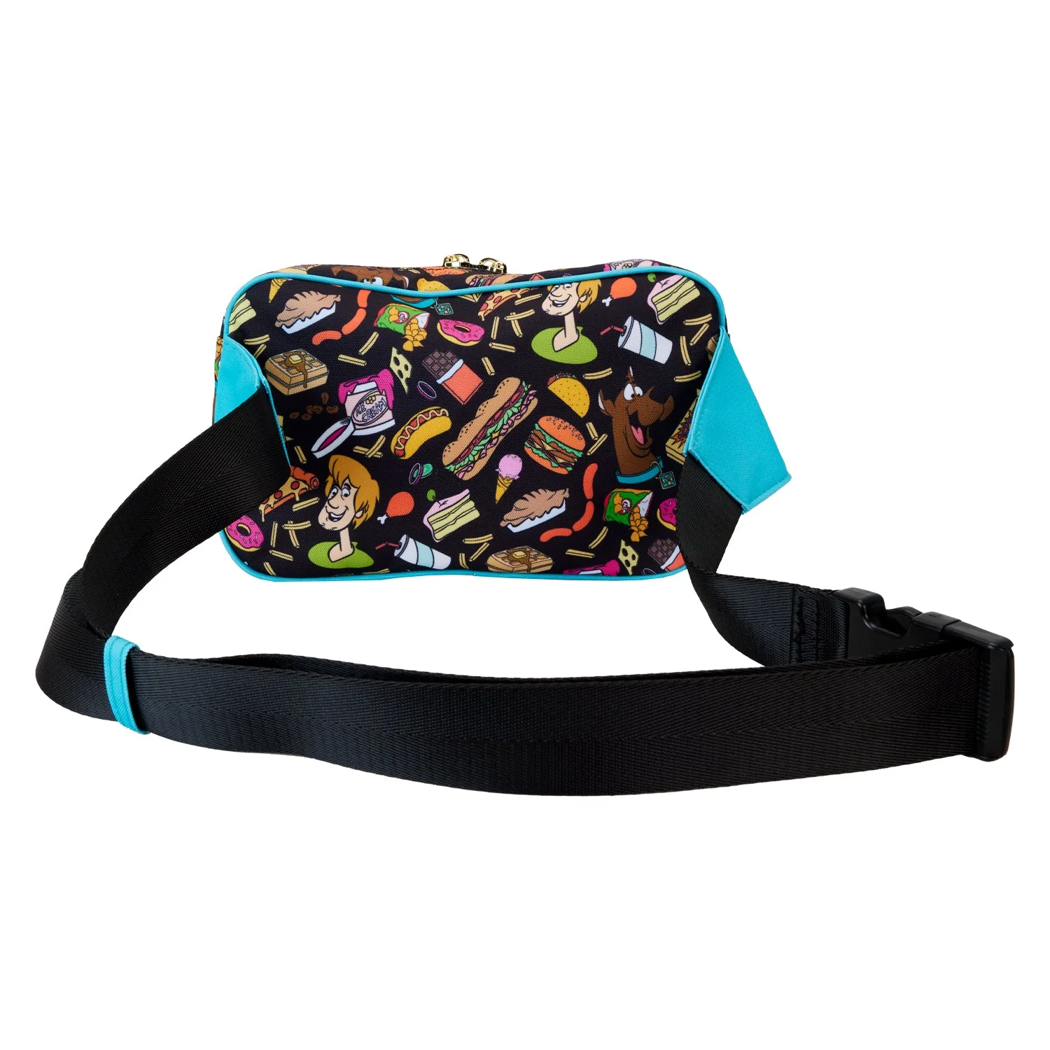 Loungefly x Scooby Doo Munchies AOP Nylon Waist Bag - Image 3