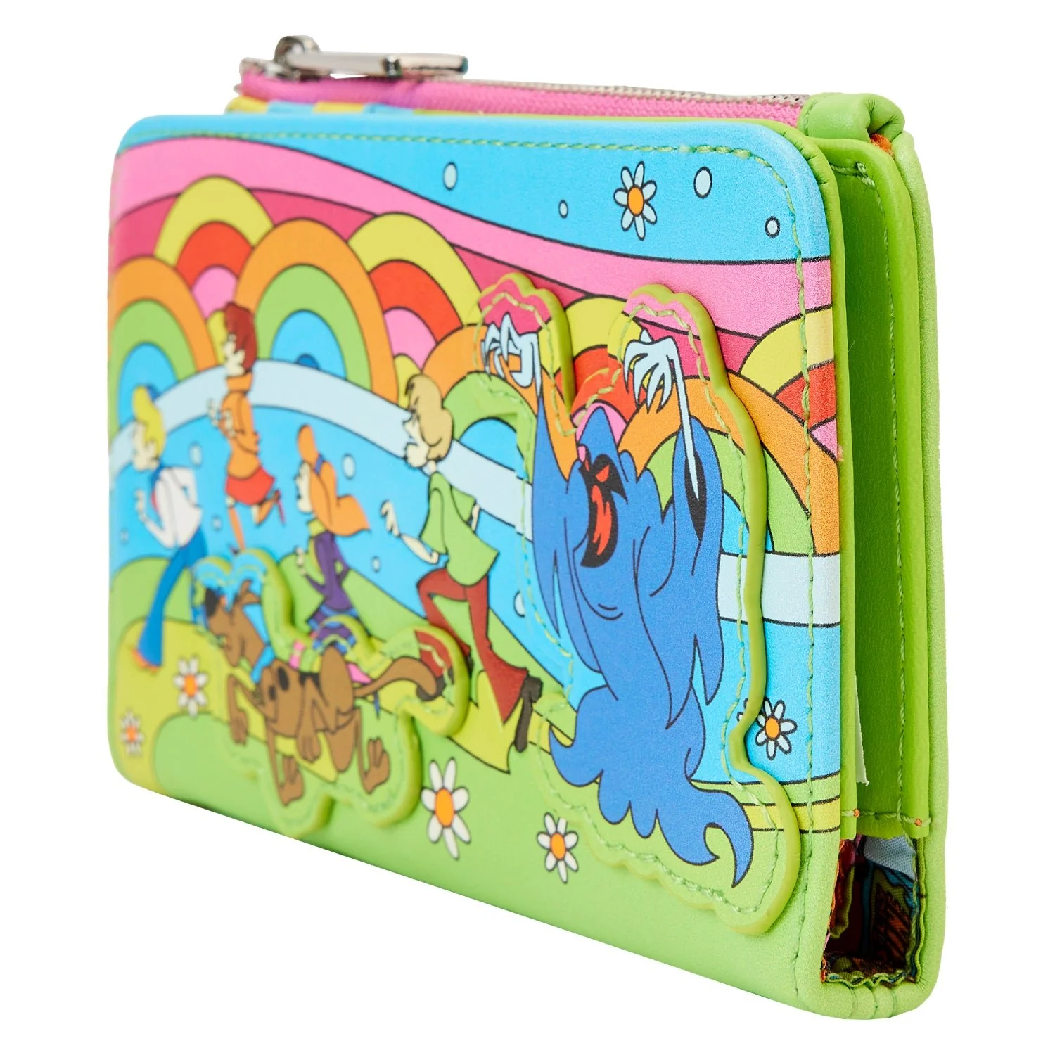 Loungefly x Scooby Doo Psychedelic Monster Chase Wallet - Image 3