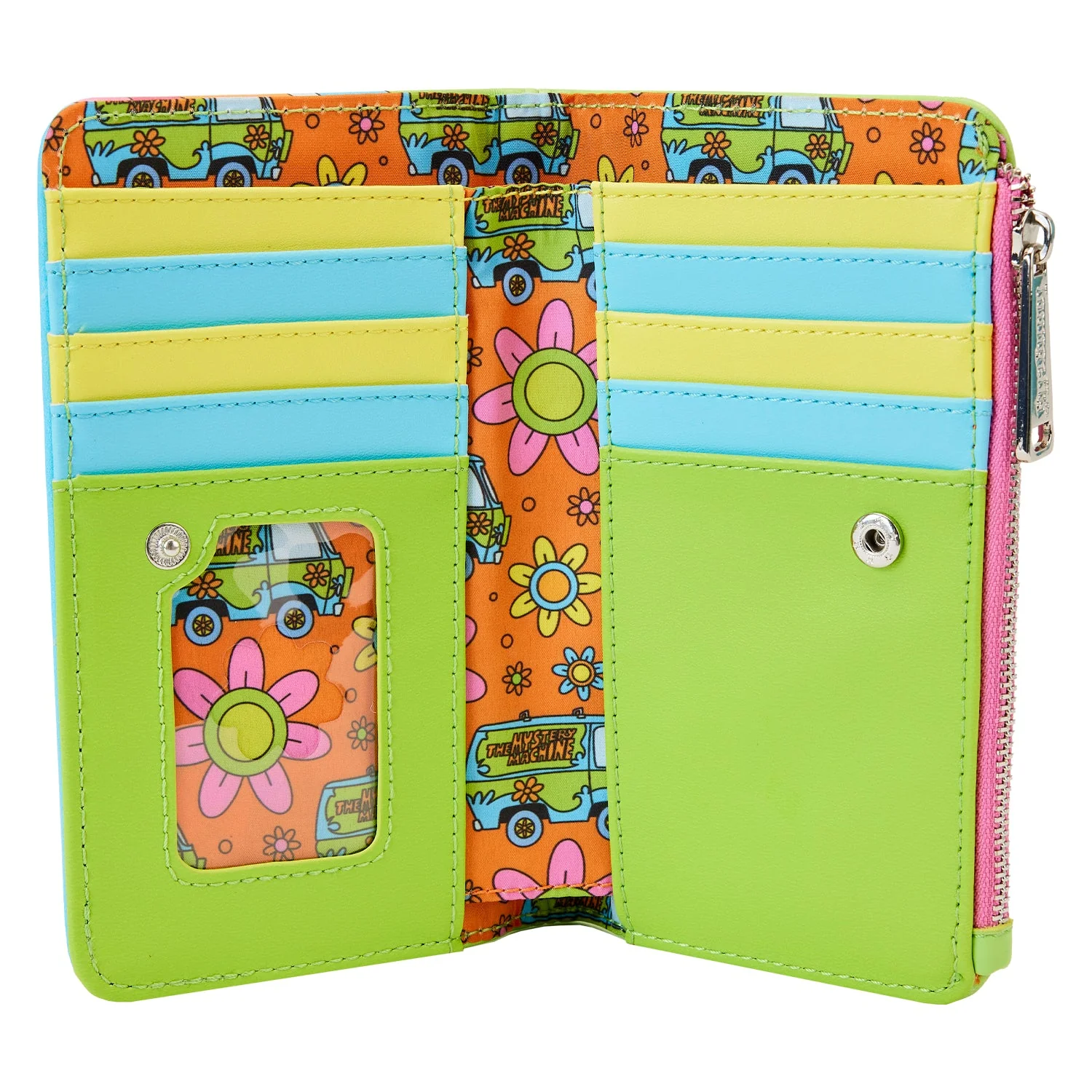 Loungefly x Scooby Doo Psychedelic Monster Chase Wallet - Image 5