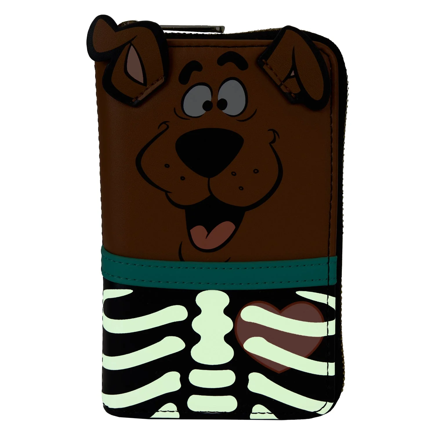 Loungefly x Scooby Doo Skeleton Scooby Cosplay Zip around Wallet - Image 2