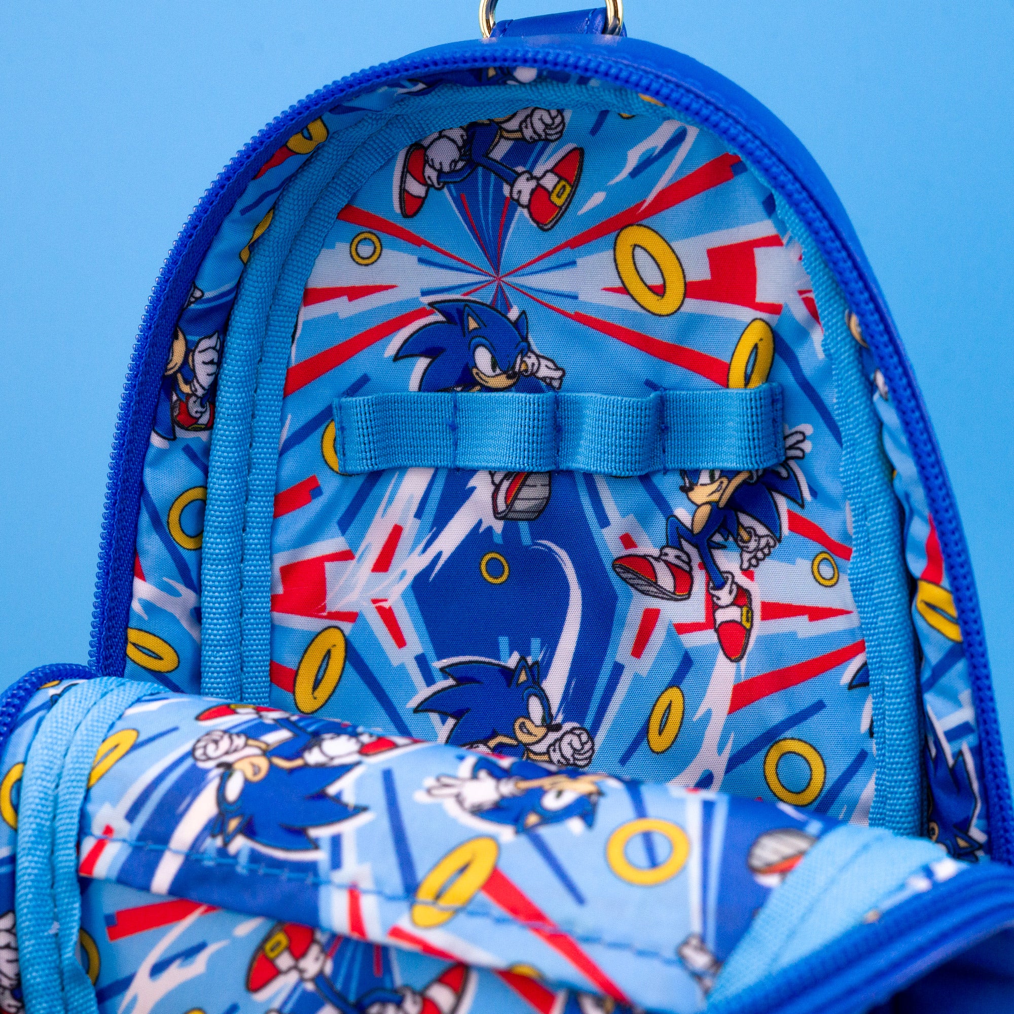 Loungefly x Sega Sonic the Hedgehog Cosplay Pencil Case - Image 5