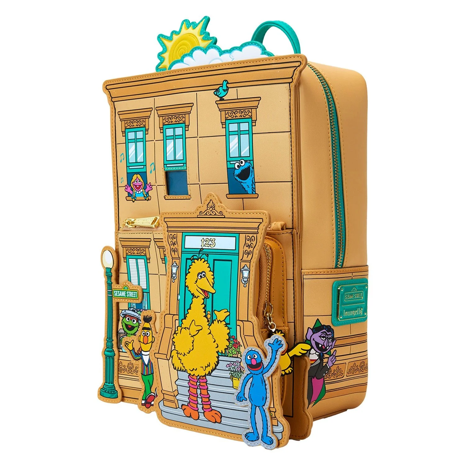 Loungefly x Sesame Street Corner Mini Backpack - Image 2