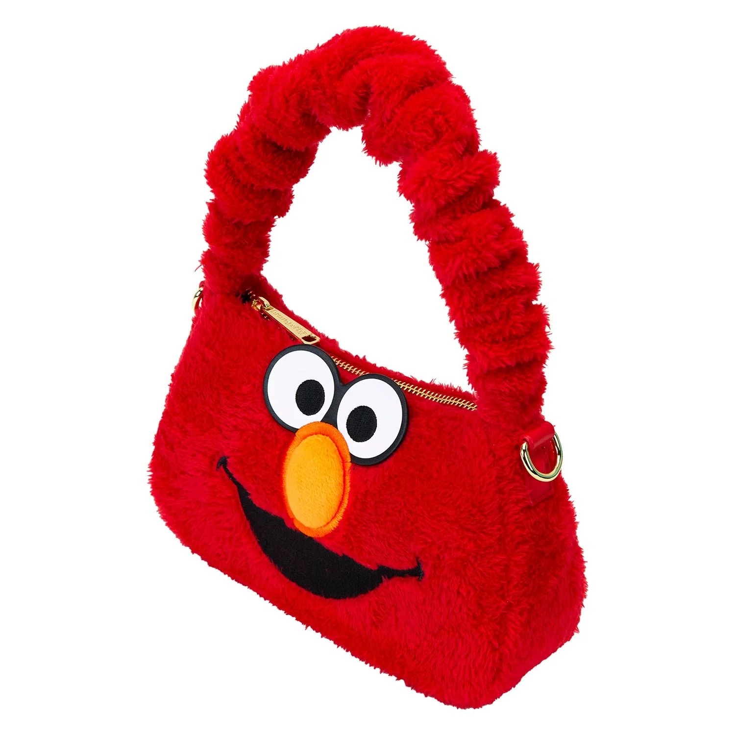 Loungefly x Sesame Street Elmo Plush Crossbody Bag - Image 3