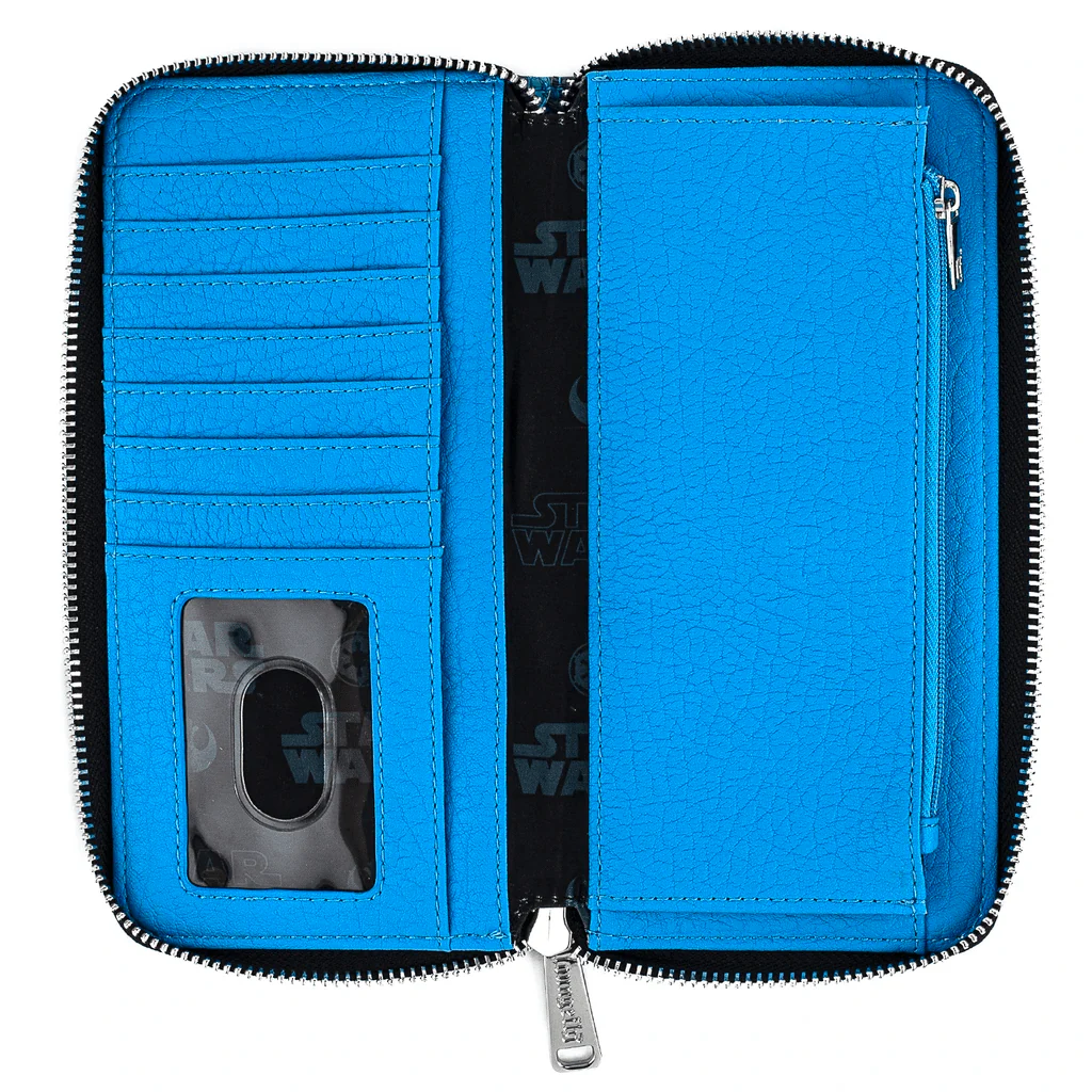 Loungefly x Star Wars Action Figures Line Up Zip Around Purse - Image 4