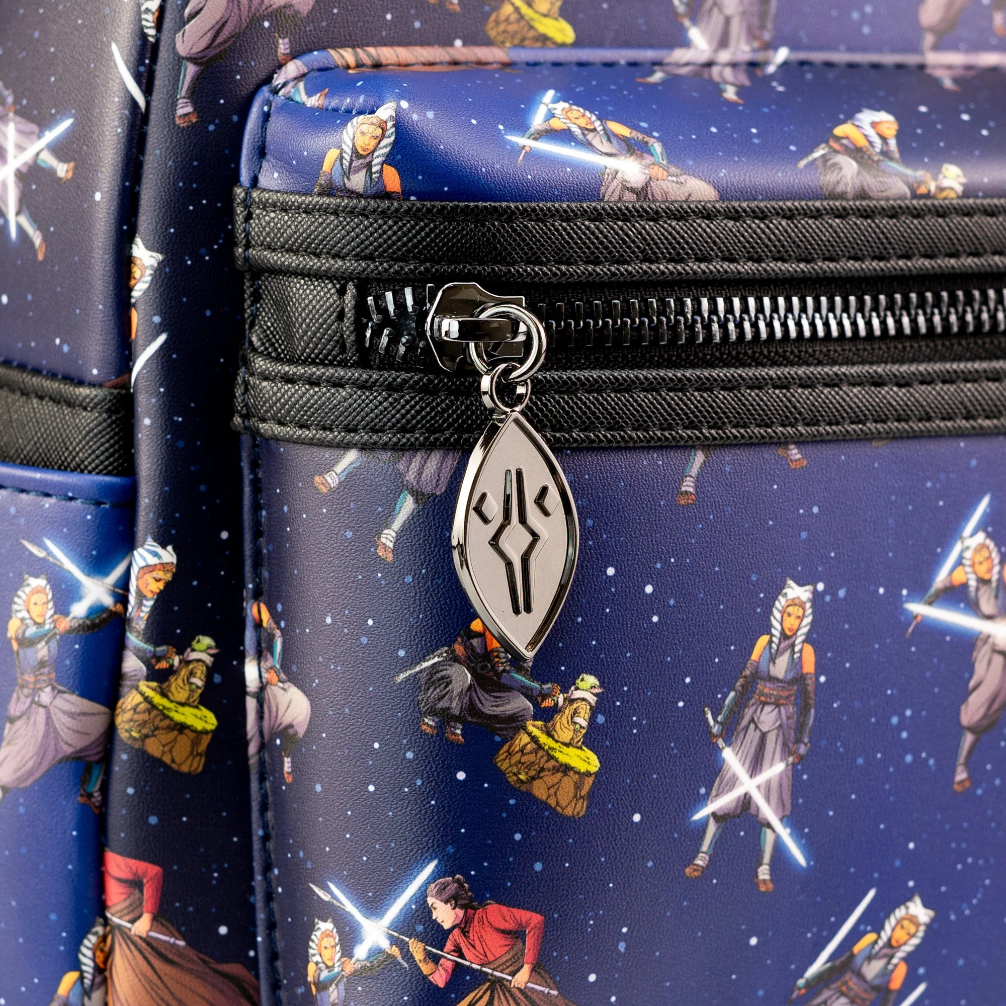 Loungefly x Star Wars Ahsoka Tano Alternating poses AOP Mini Backpack - Image 2