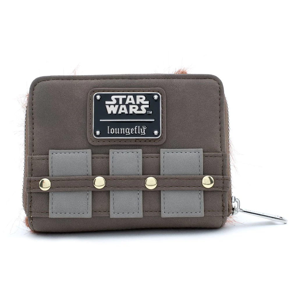 Loungefly X Star Wars Chewbacca Cosplay Zip Around Purse - Image 4