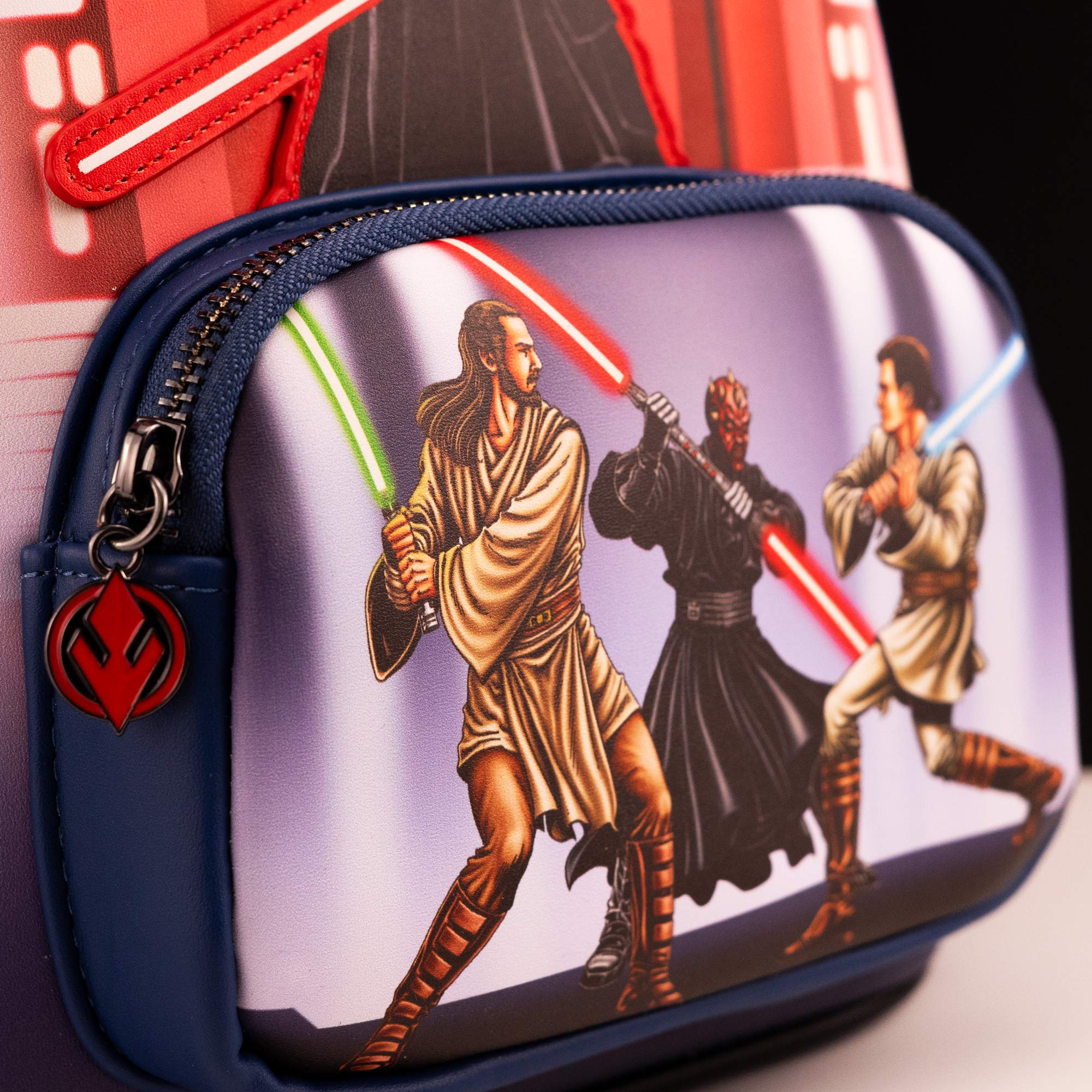 Loungefly x Star Wars Darth Maul Phantom Menace Scene Mini Backpack - Image 2