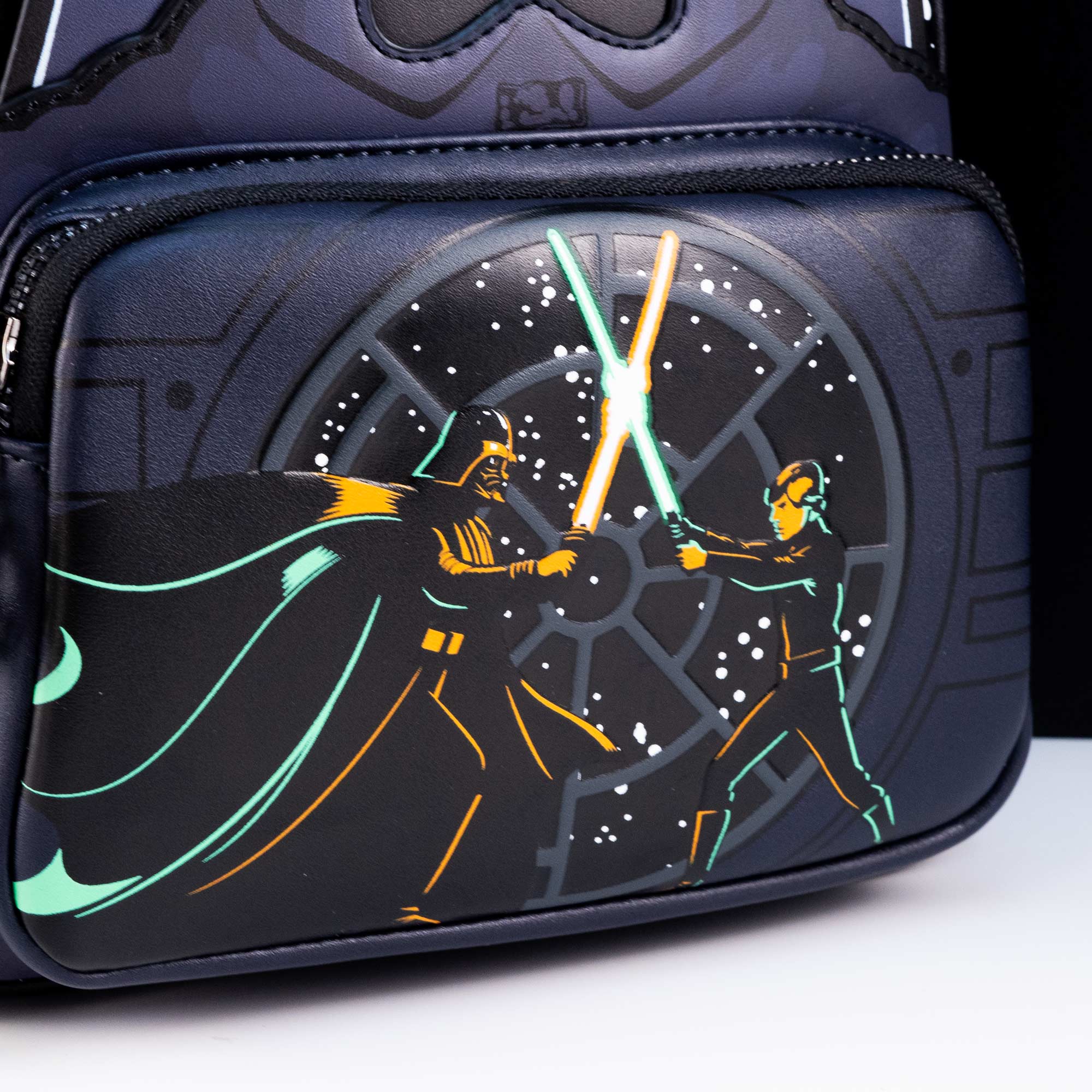 Loungefly x Star Wars Darth Sidious Fight Scene Mini Backpack - Image 2