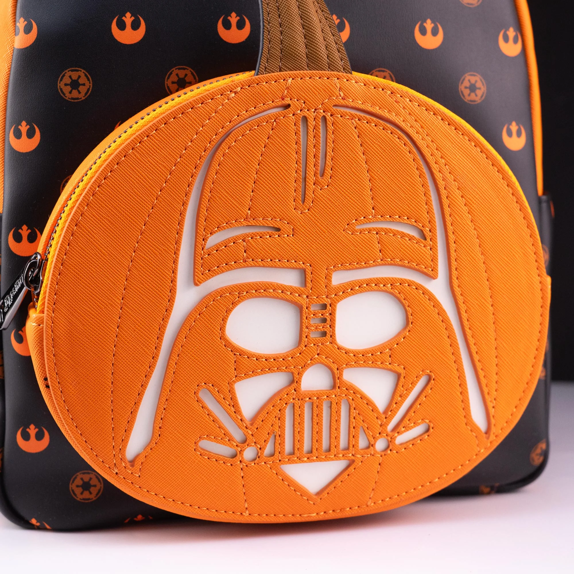 Loungefly x Star Wars Darth Vader Jack Lantern Star Mini Backpack - Image 2