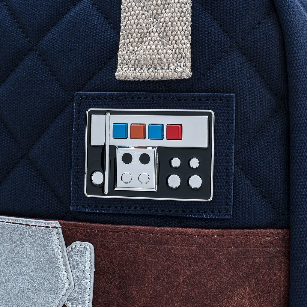 Loungefly x Star Wars Empire Strikes Back 40th Anniversary Han Solo Hoth Canvas Backpack - Image 9