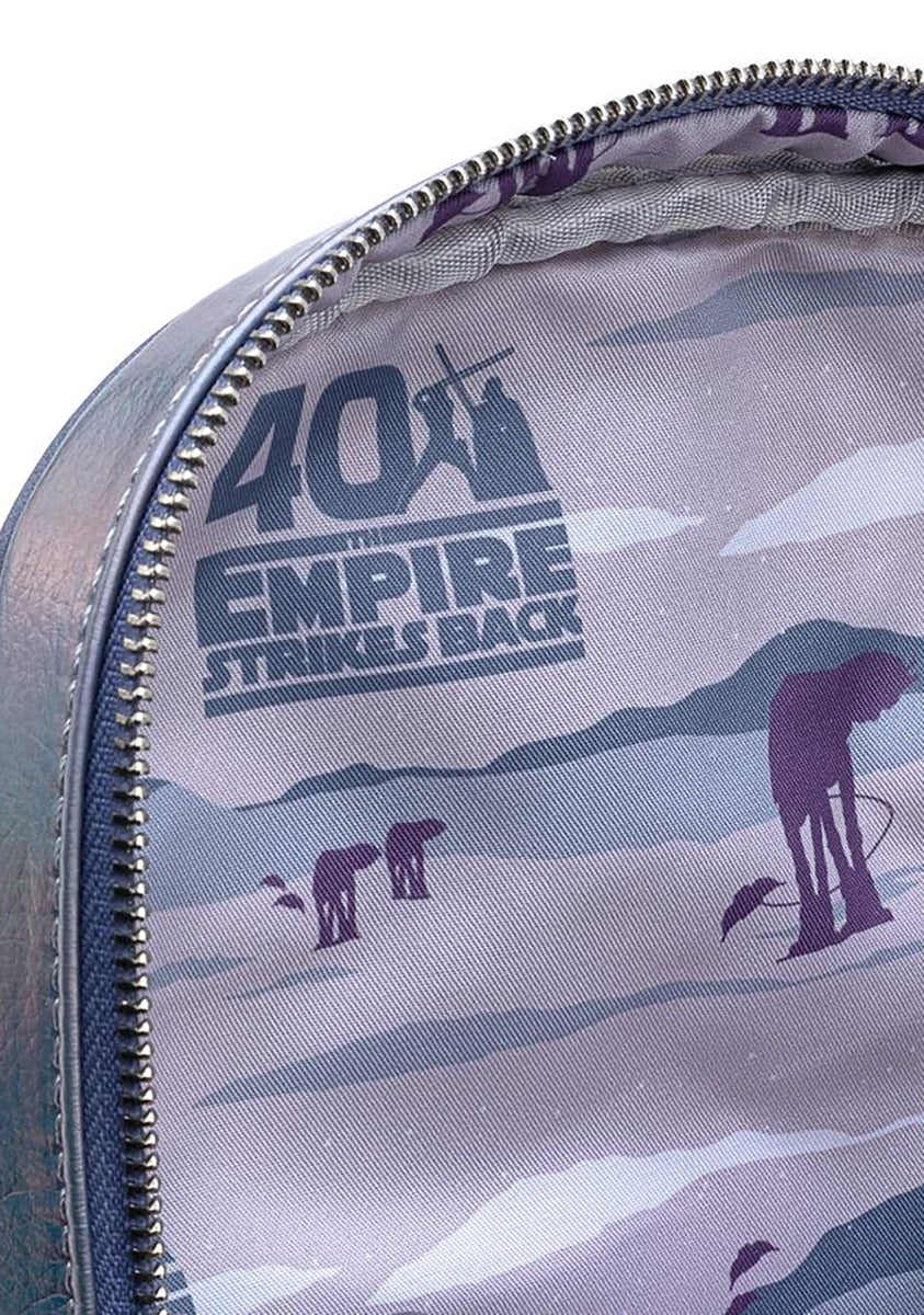 Loungefly X Star Wars Empire Strikes Back 40th Anniversary Hoth Iridescent Mini Backpack - Image 4