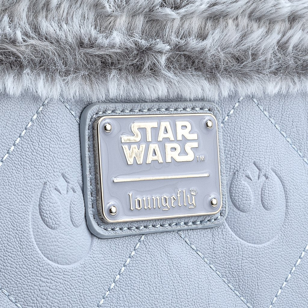 Loungefly X Star Wars Empire Strikes Back 40th Anniversary Hoth Sherpa Cross Body Bag - Image 4
